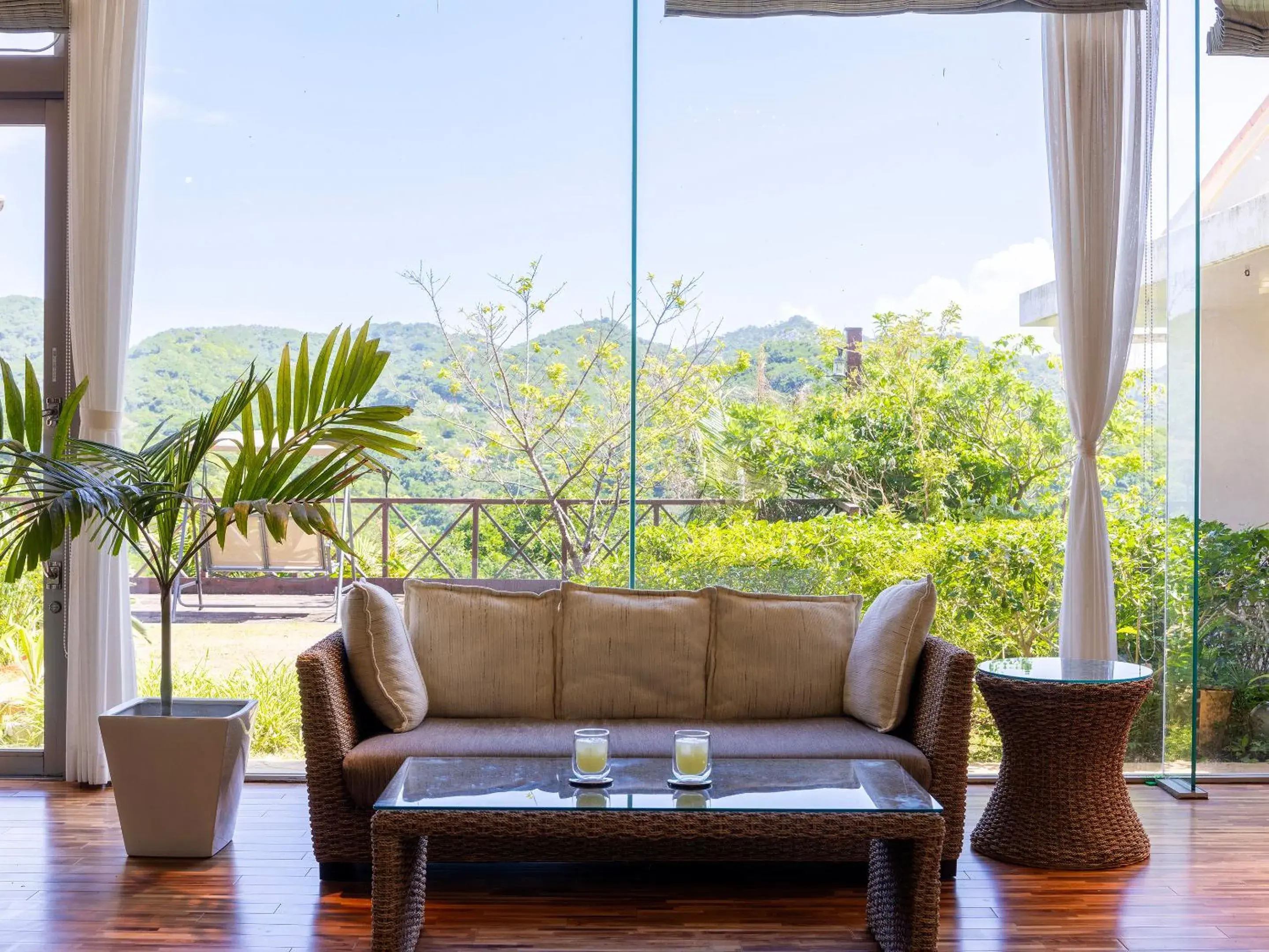 Lobby or reception in Hoshi No Terrace Motobu Yamazato Lobby or reception in Hoshi No Terrace Motobu Yamazato