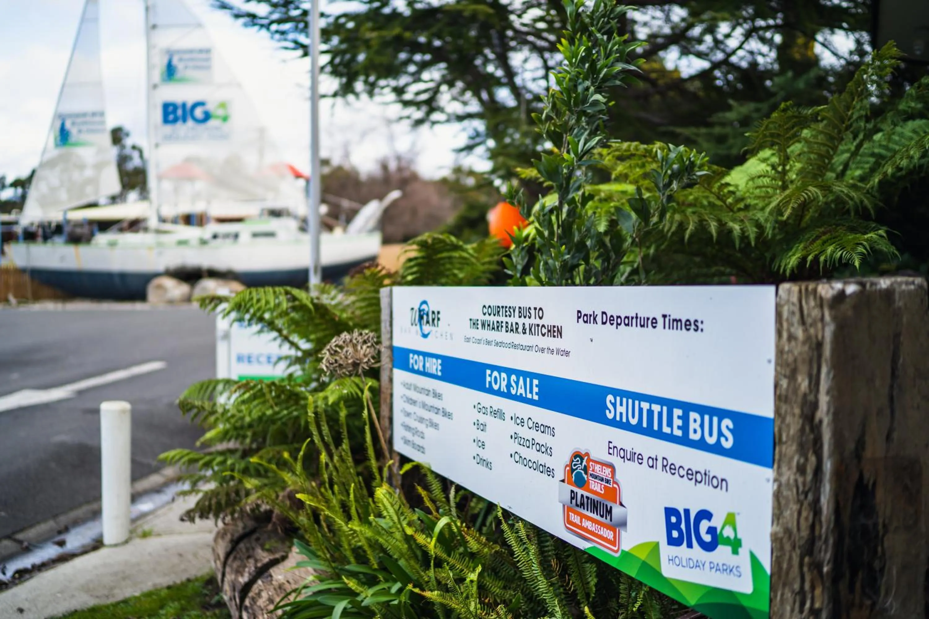 Certificate/Award in BIG4 Tassie Getaway Parks St Helens