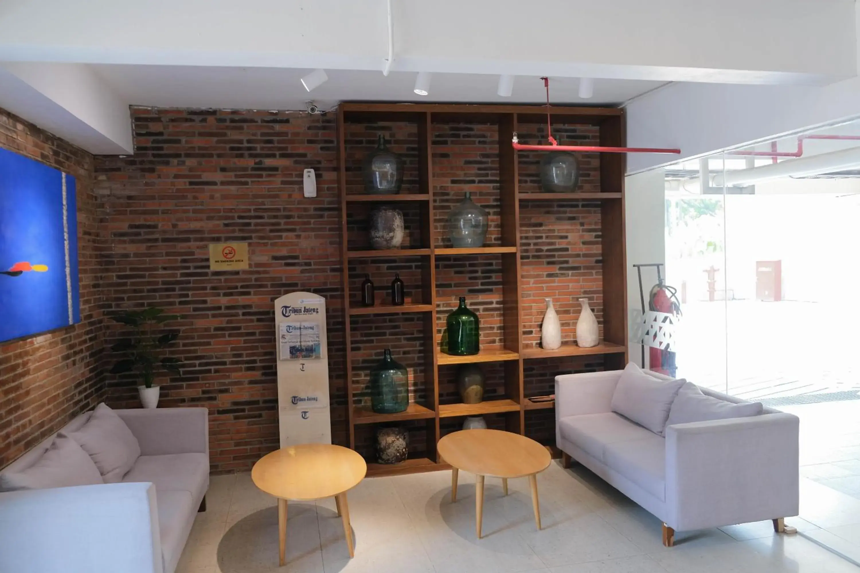 Lobby or reception in Allstay Hotel Semarang Simpang Lima Lobby or reception in Allstay Hotel Semarang Simpang Lima