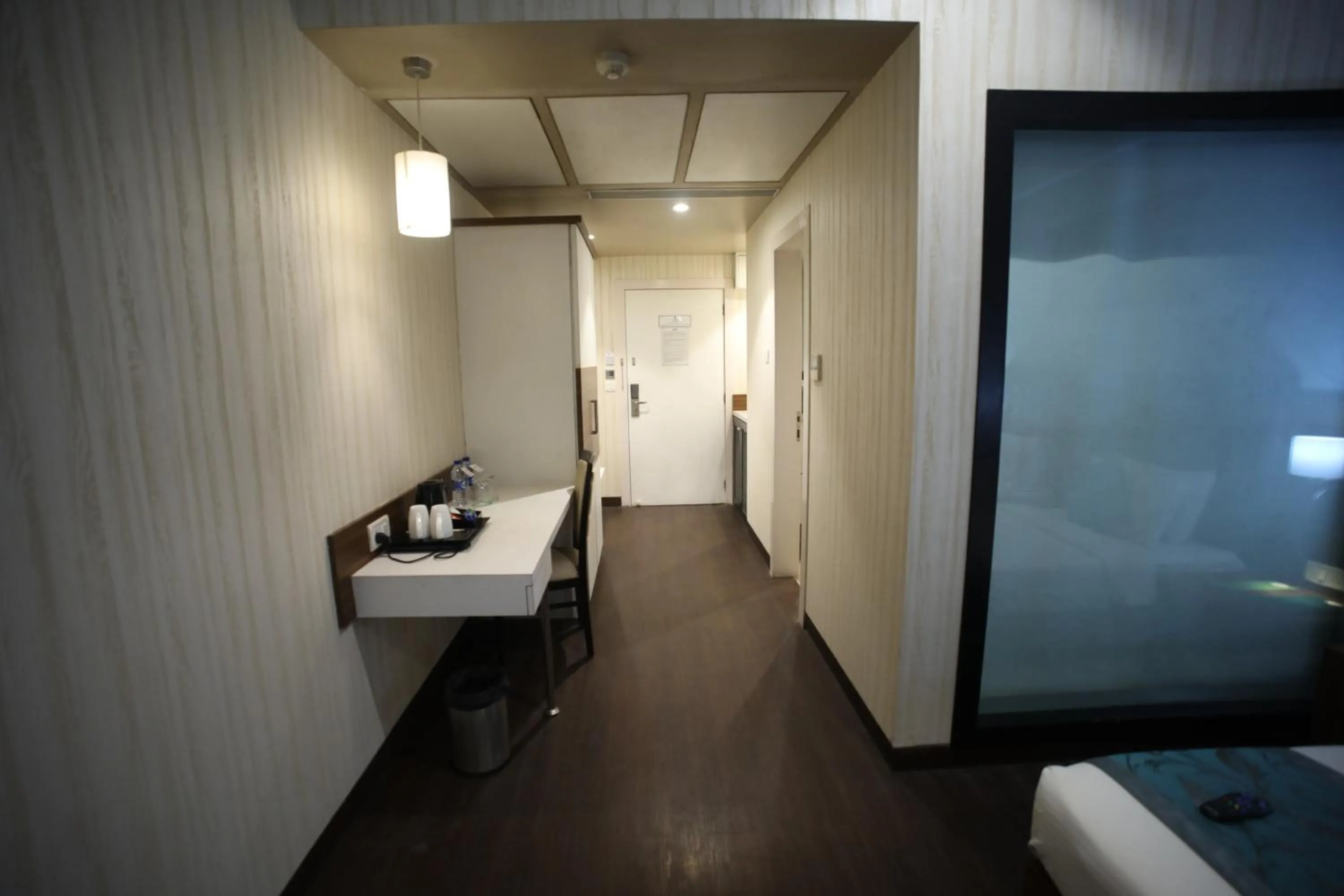 Bedroom, Bed in The Byke Suraj Plaza Pure Veg, Thane