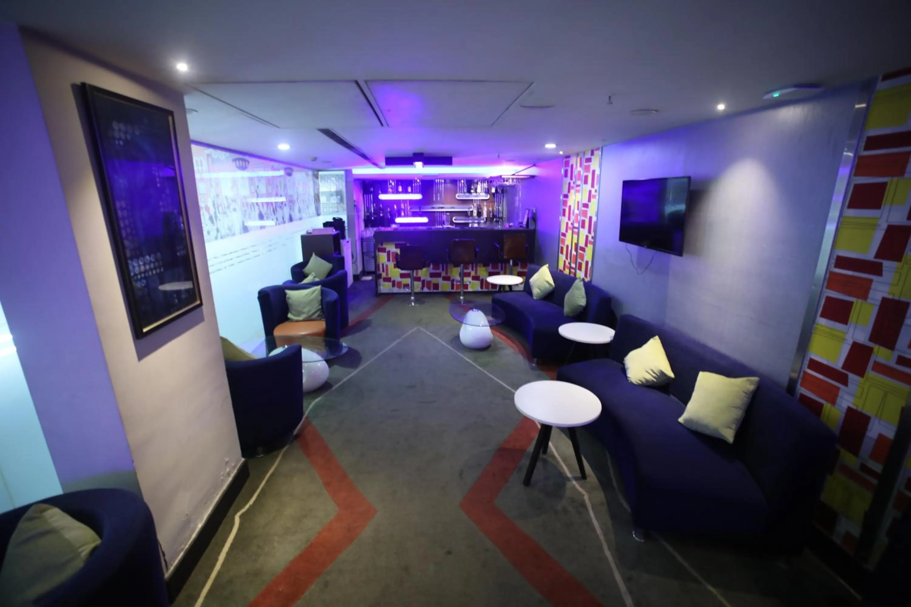 Lounge or bar in The Byke Suraj Plaza Pure Veg, Thane