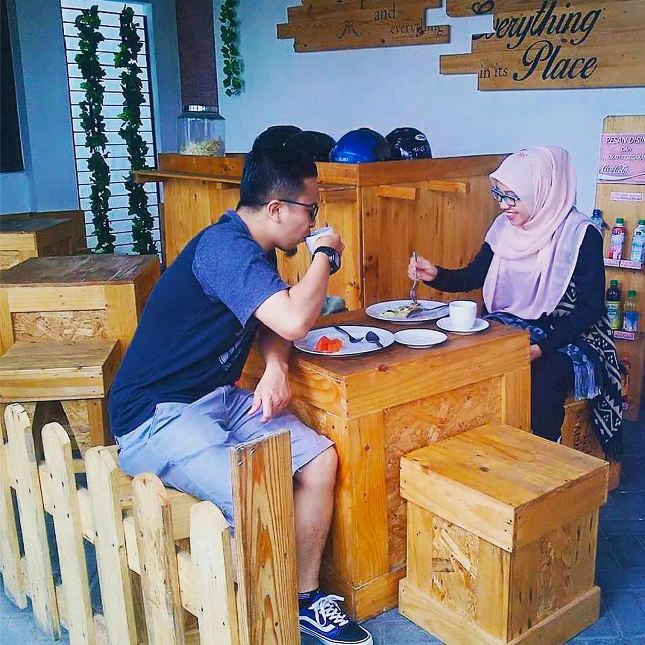 Guests in Rumah Roso Homestay