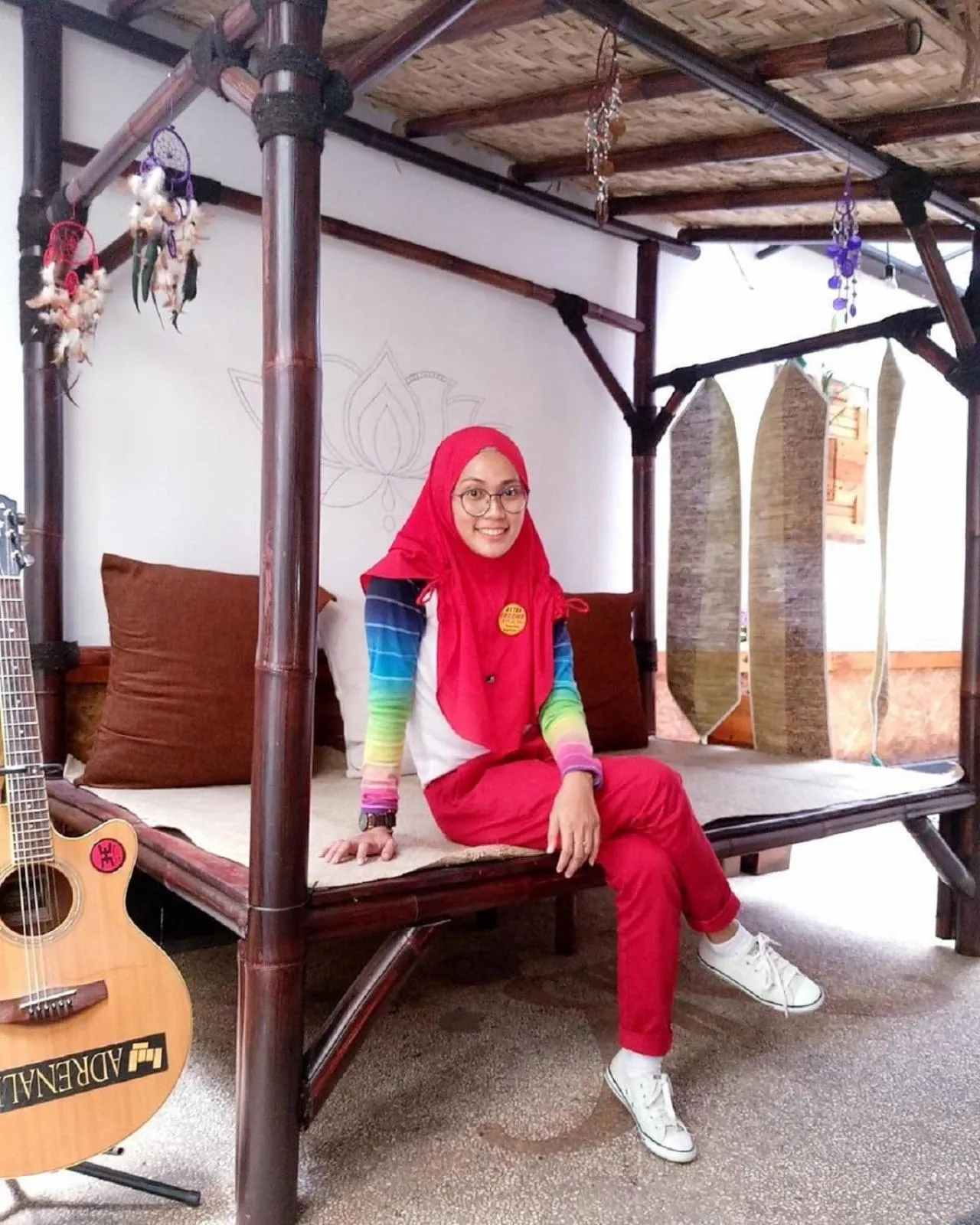 People in Rumah Roso Homestay