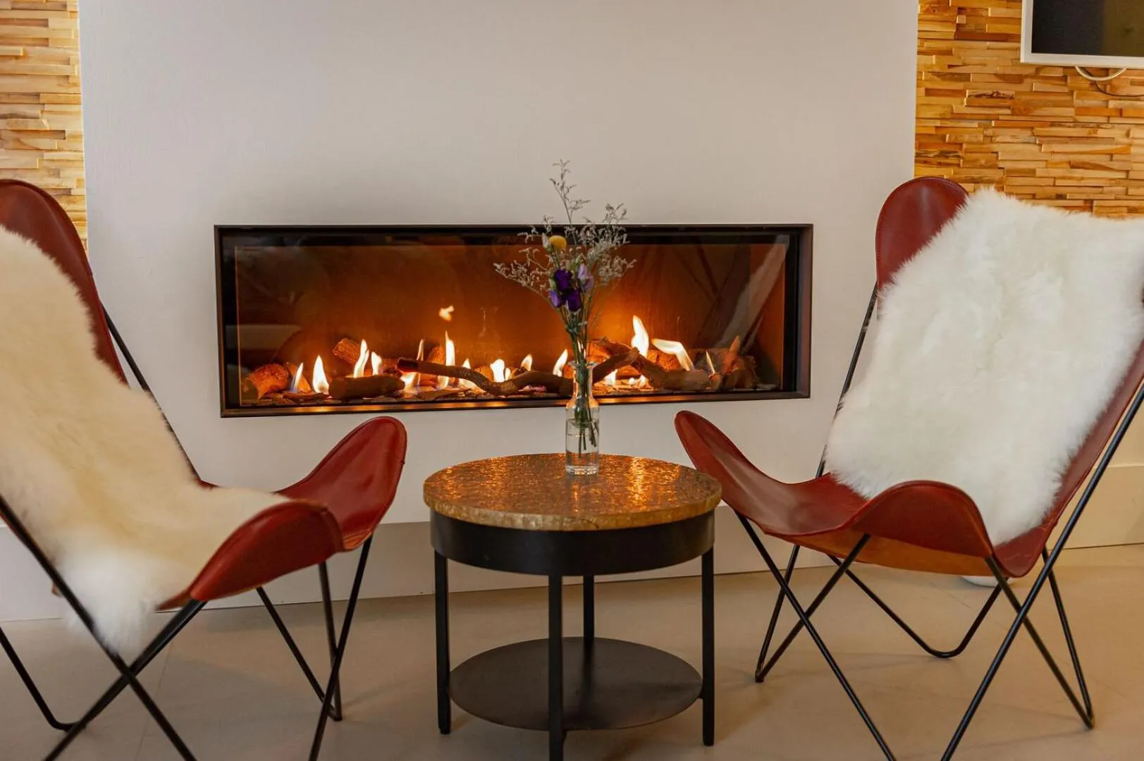 Seating area in Bossche Suites Stationsweg