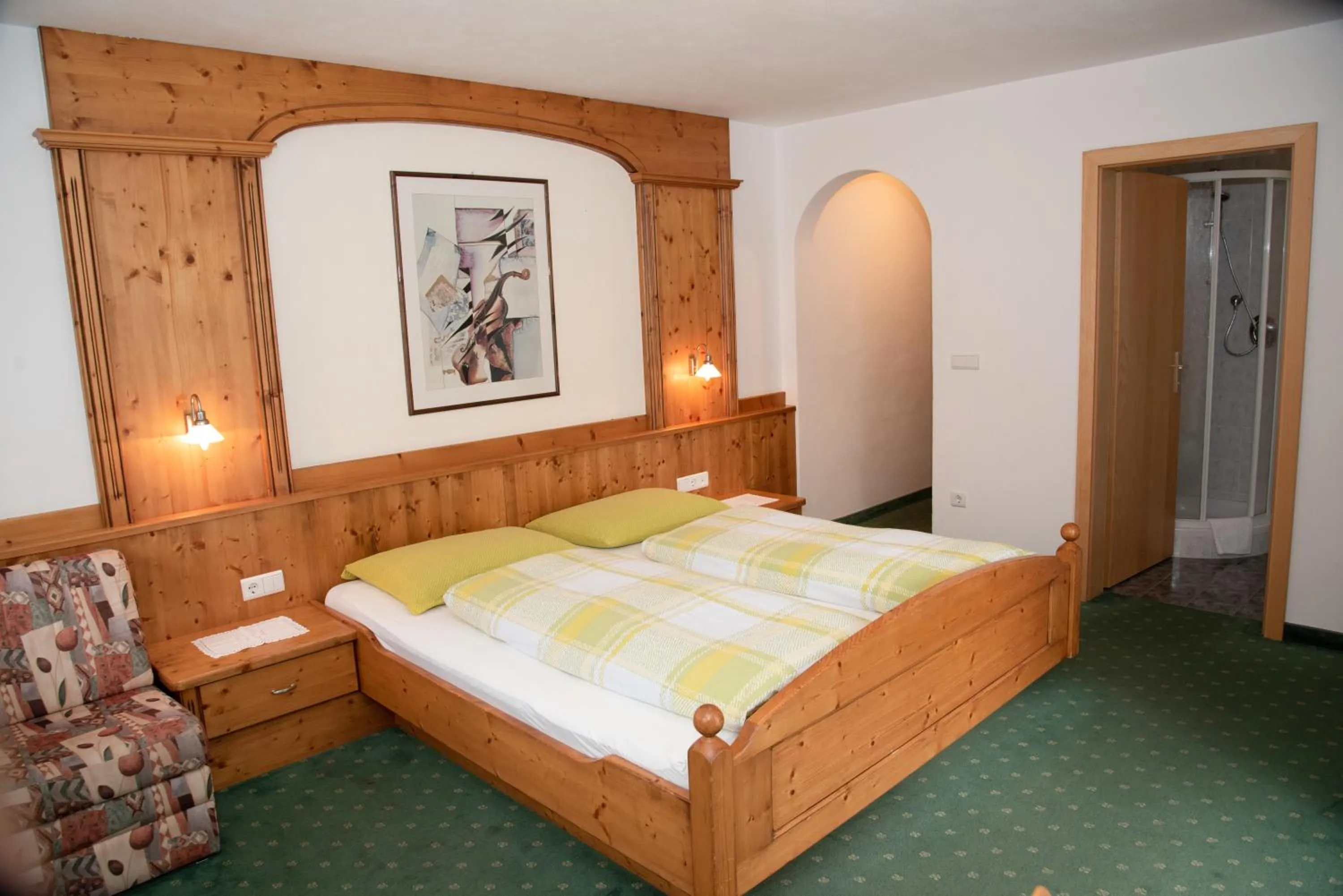 Bed in Gasthof Innerwalten
