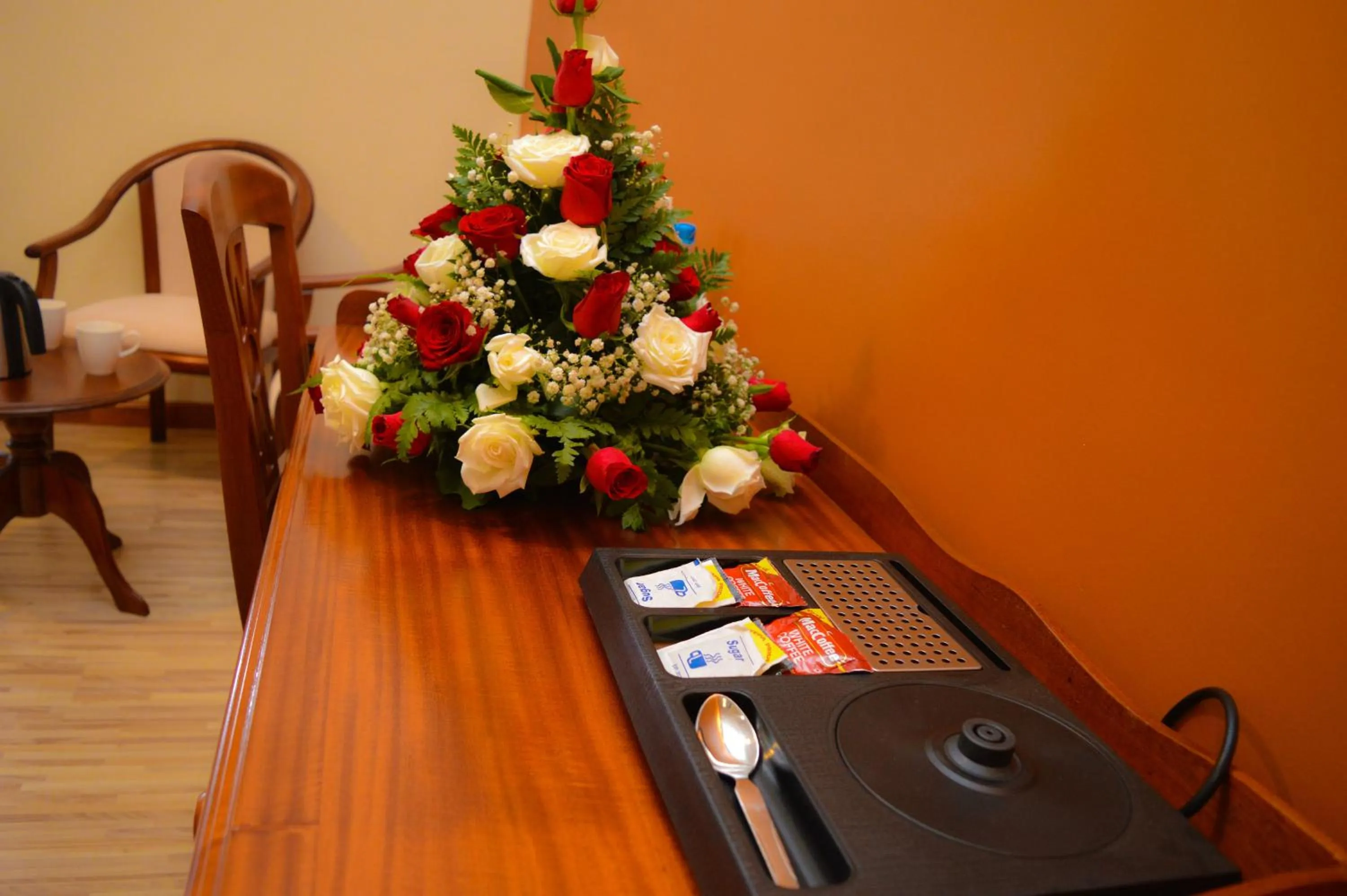 Coffee/tea facilities in Red Ruby Hotel