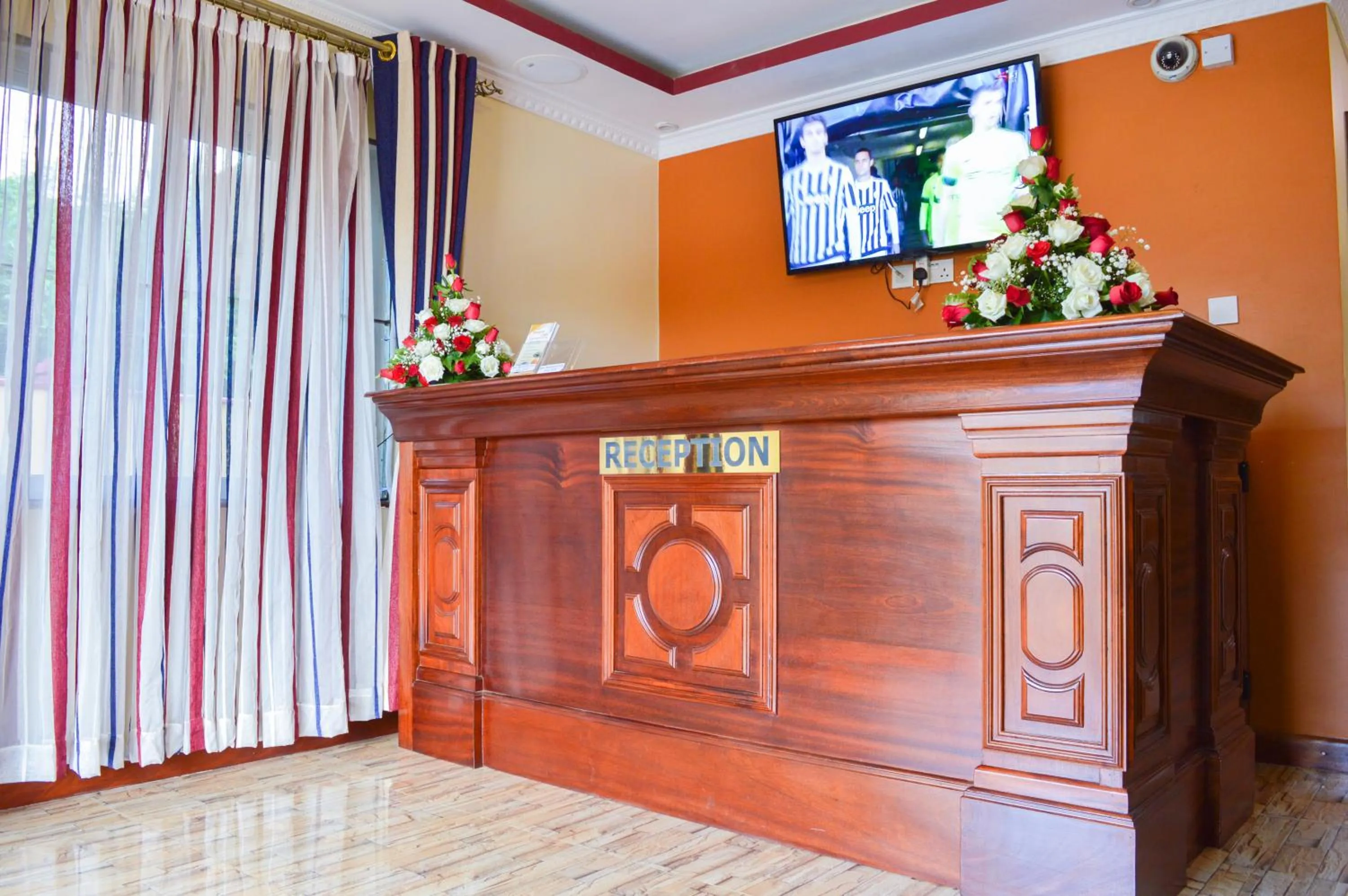 Lobby or reception in Red Ruby Hotel