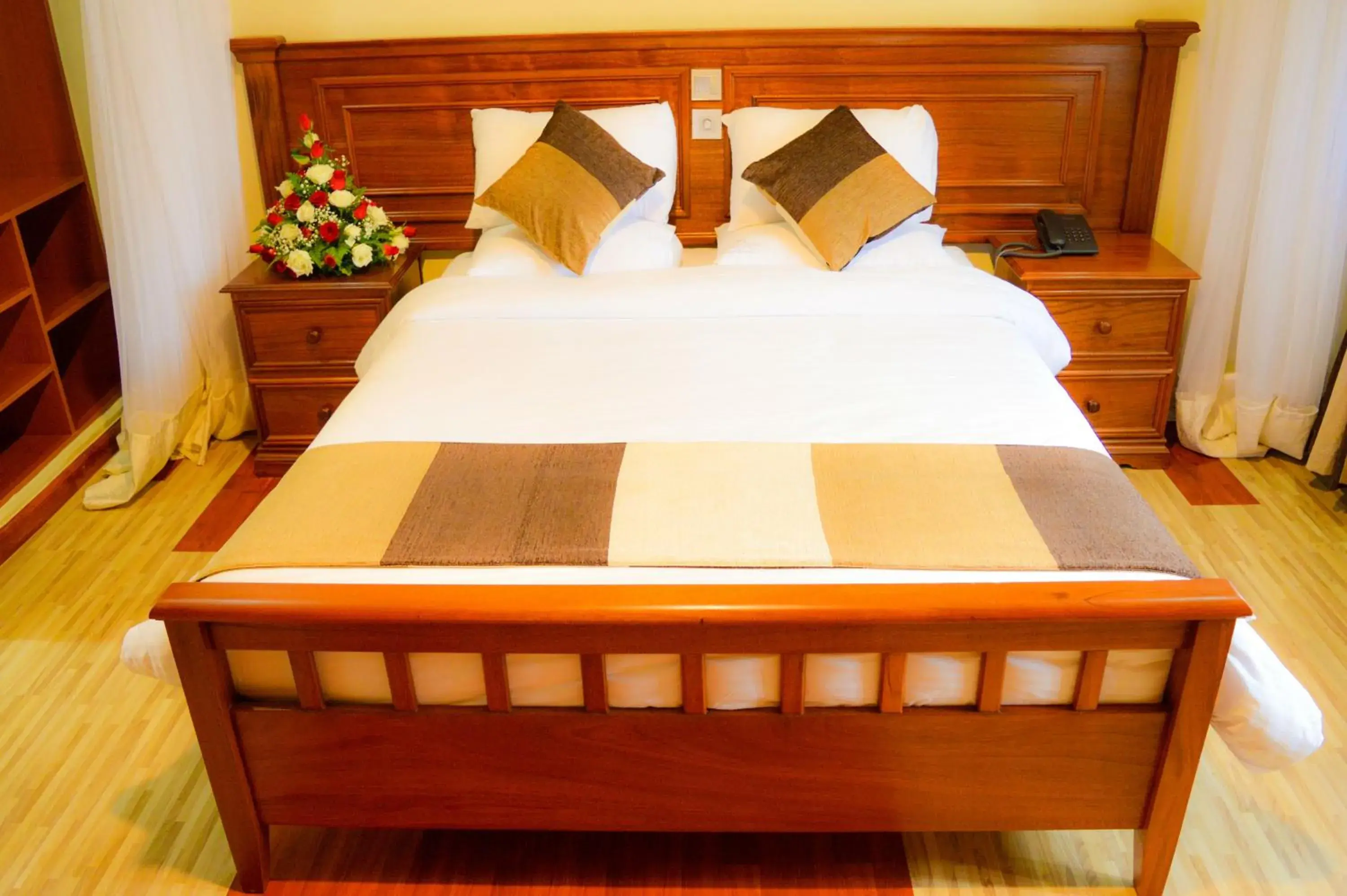 Bedroom, Bed in Red Ruby Hotel Bedroom, Bed in Red Ruby Hotel