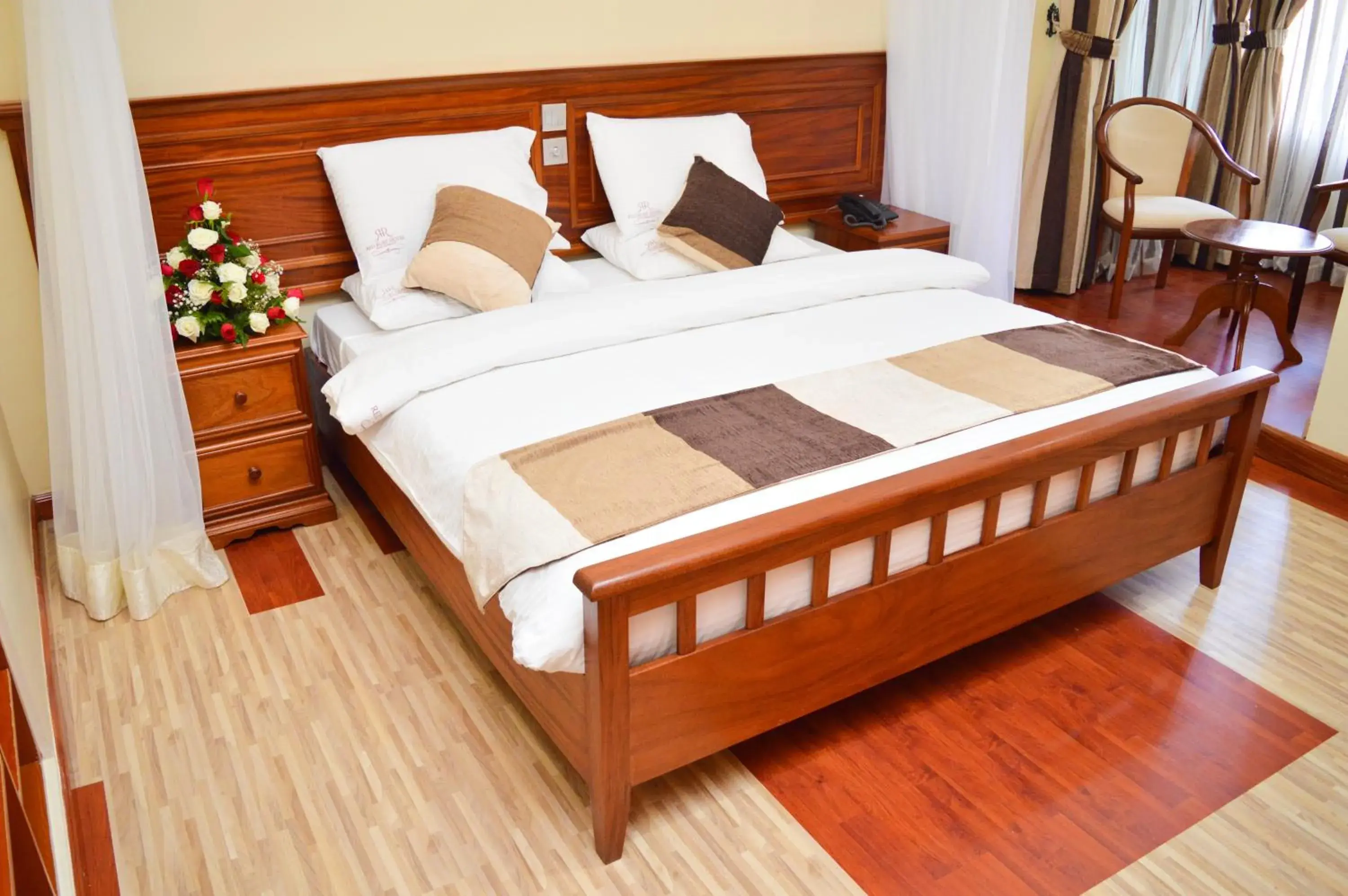 Bedroom, Bed in Red Ruby Hotel Bedroom, Bed in Red Ruby Hotel