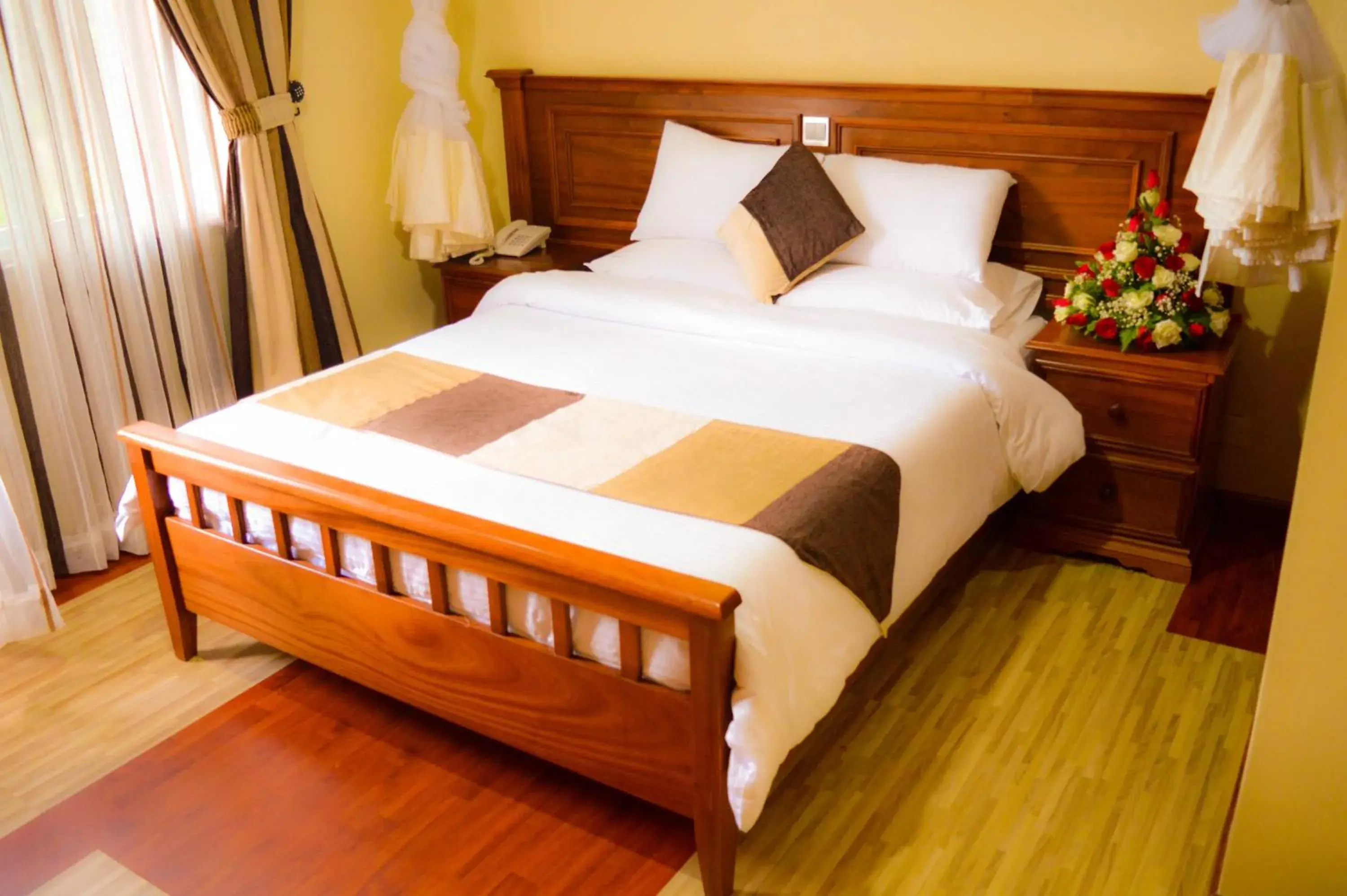 Bedroom, Bed in Red Ruby Hotel Bedroom, Bed in Red Ruby Hotel