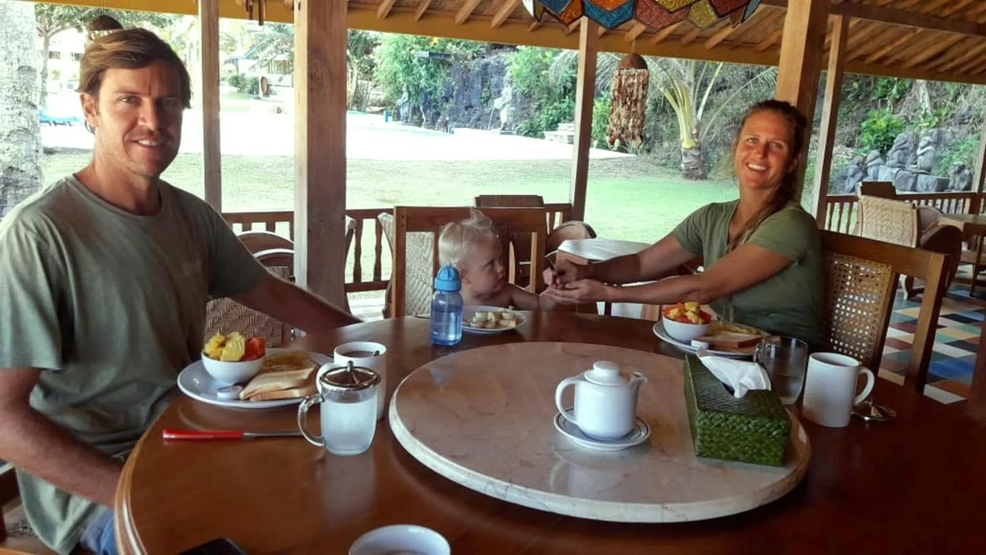 Continental breakfast in Desa Limasan Resort