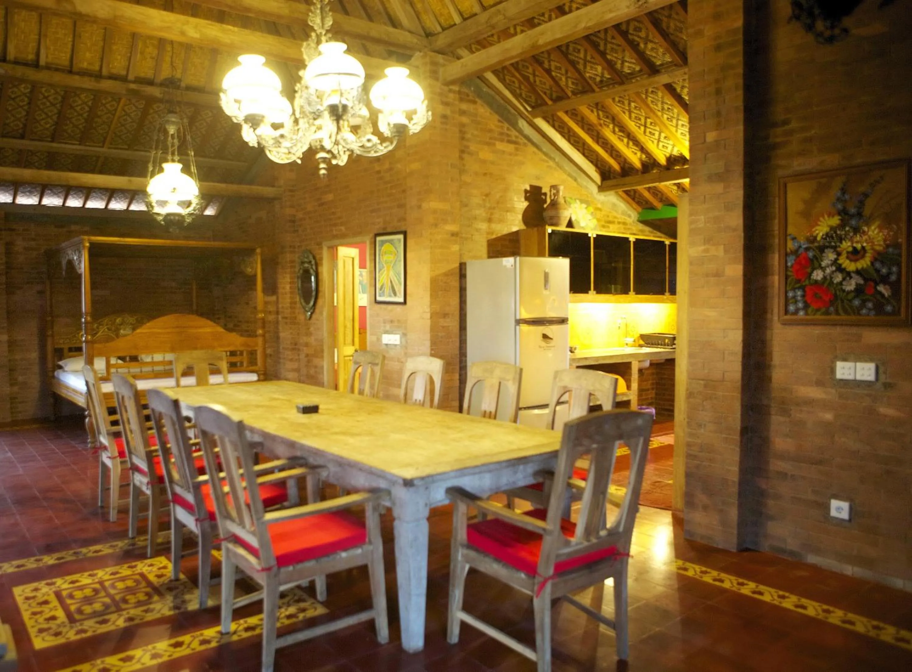 Dining area in Desa Limasan Resort