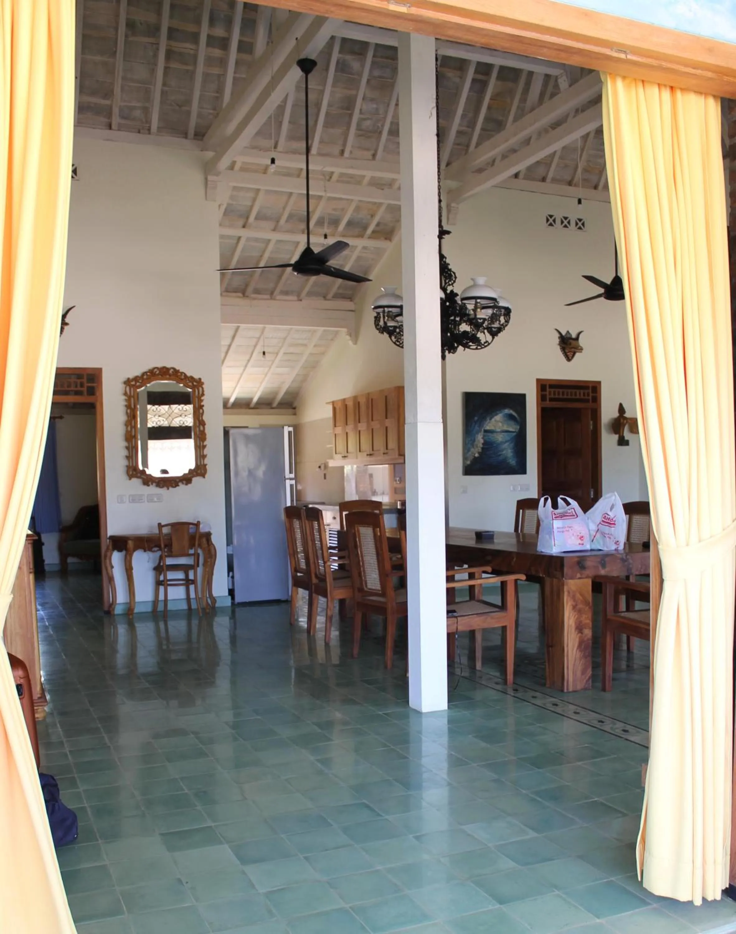Living room in Desa Limasan Resort