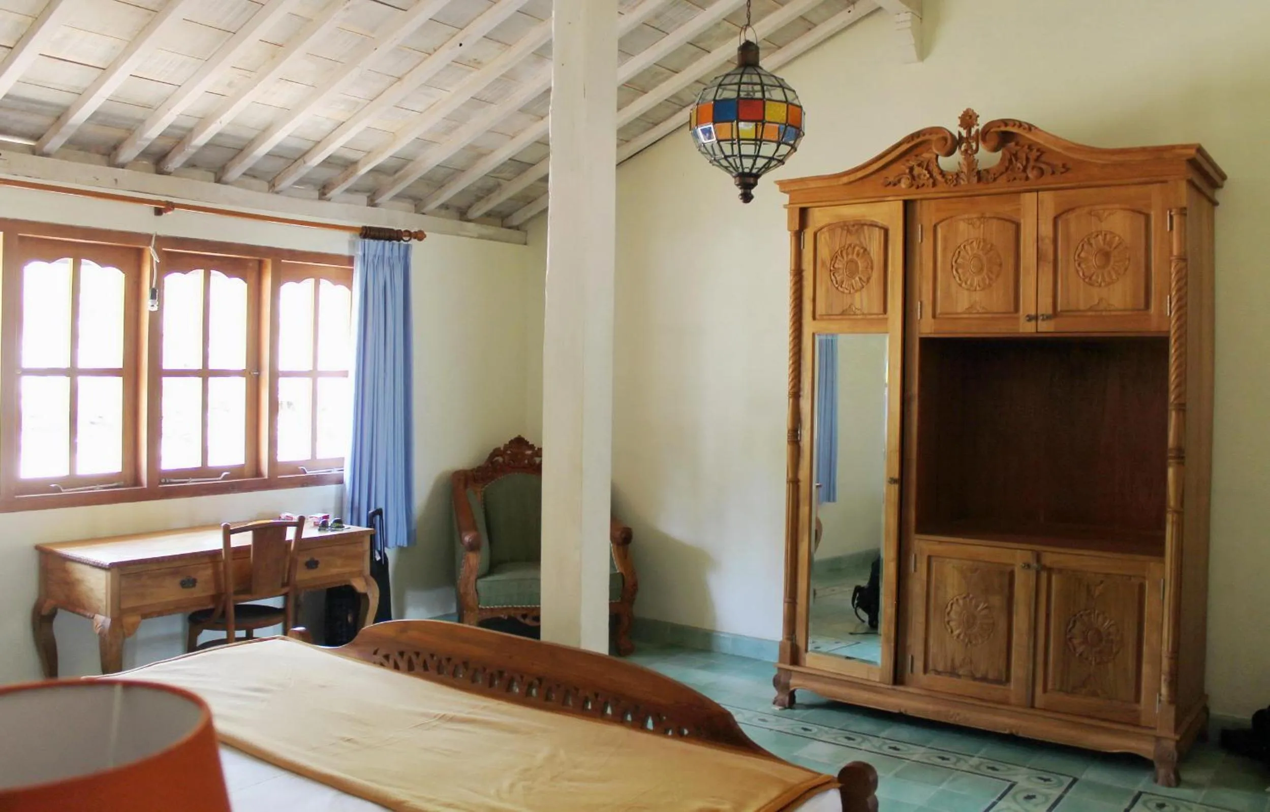 Bedroom in Desa Limasan Resort