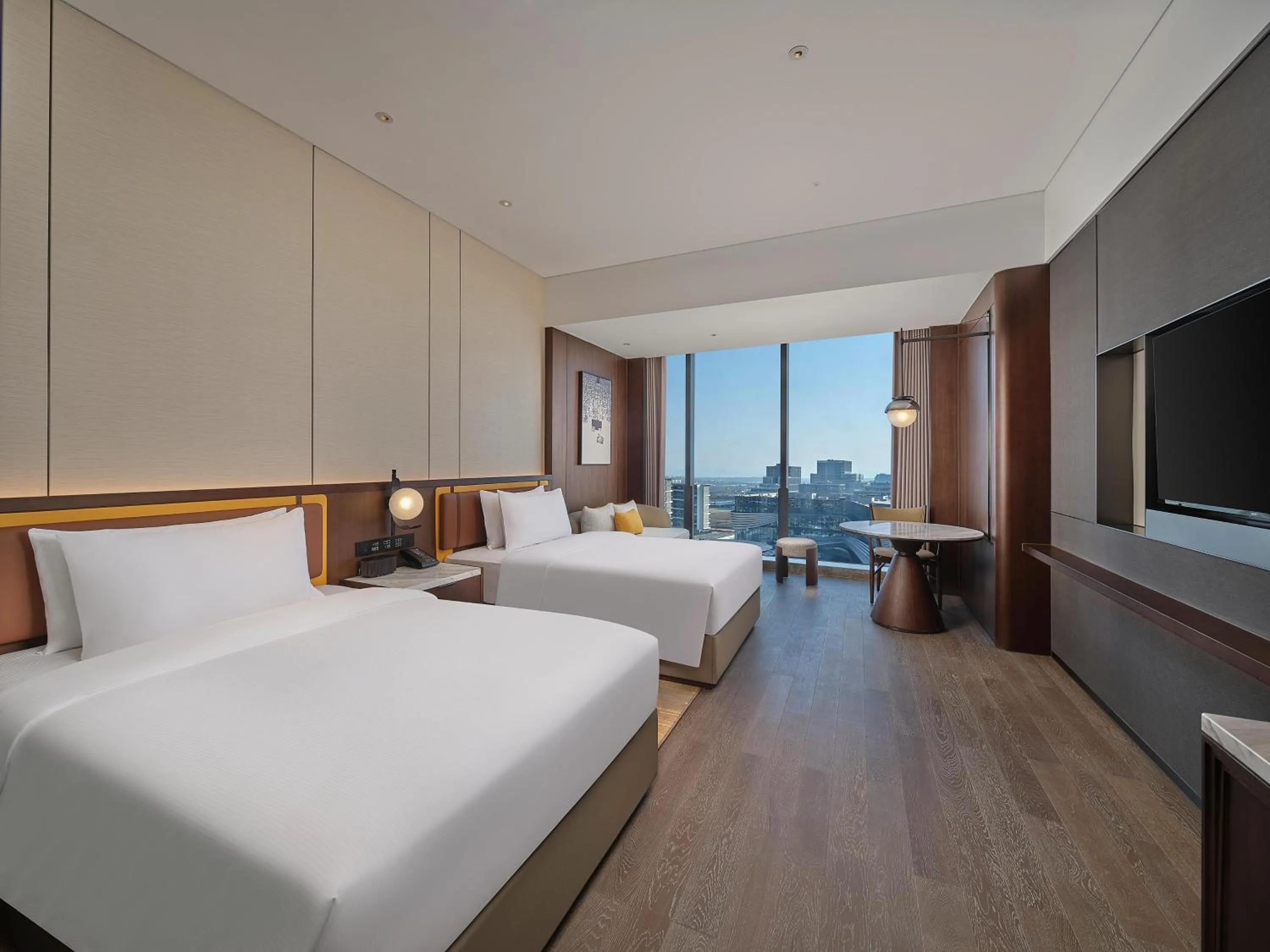 Premium Twin Room in Hilton Quzhou