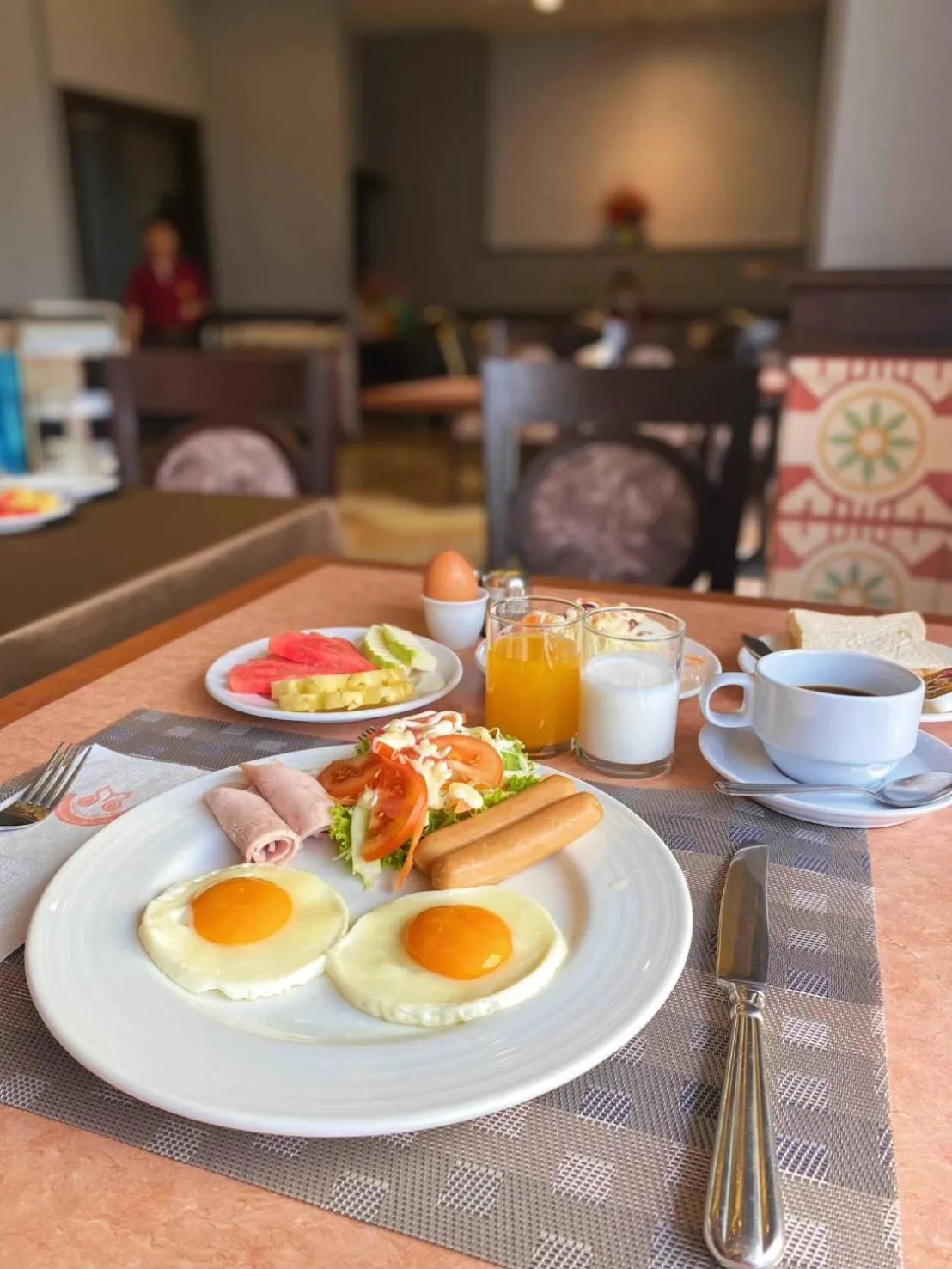 Breakfast in Mayflower Grande Hotel Phitsanulok