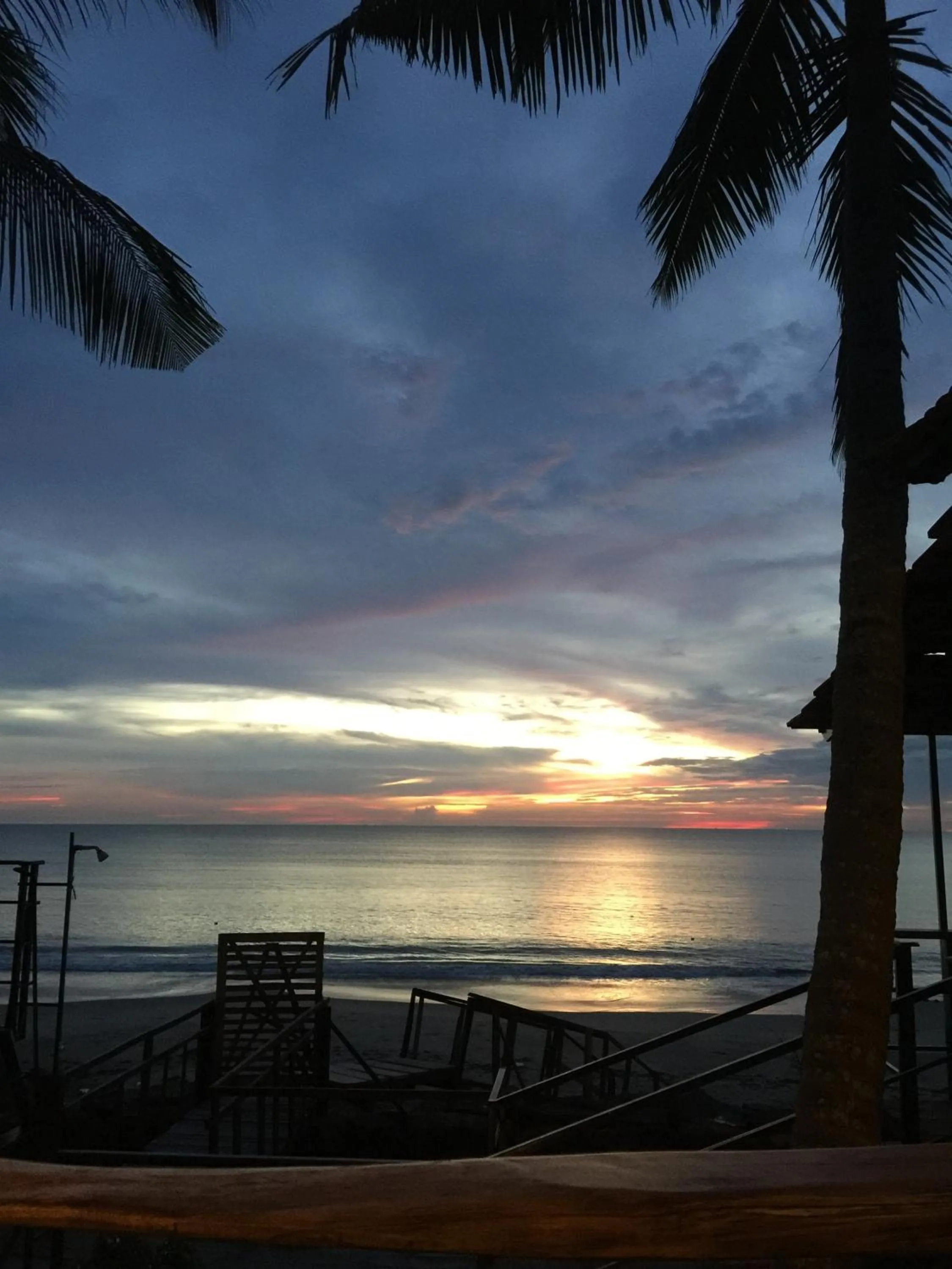 Sunset in 36 Palms Boutique Retreat