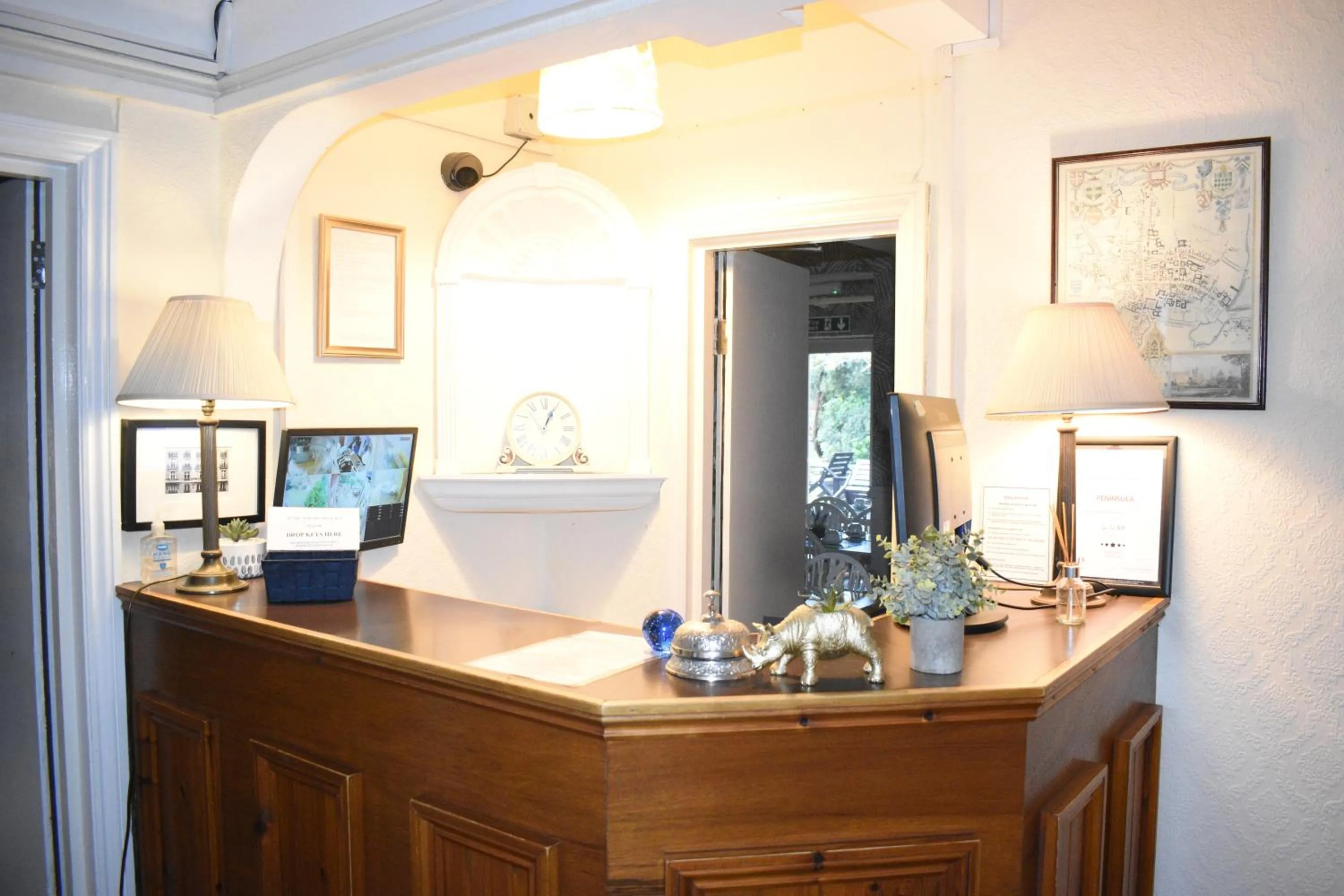 Lobby or reception in Pickwicks Guest House