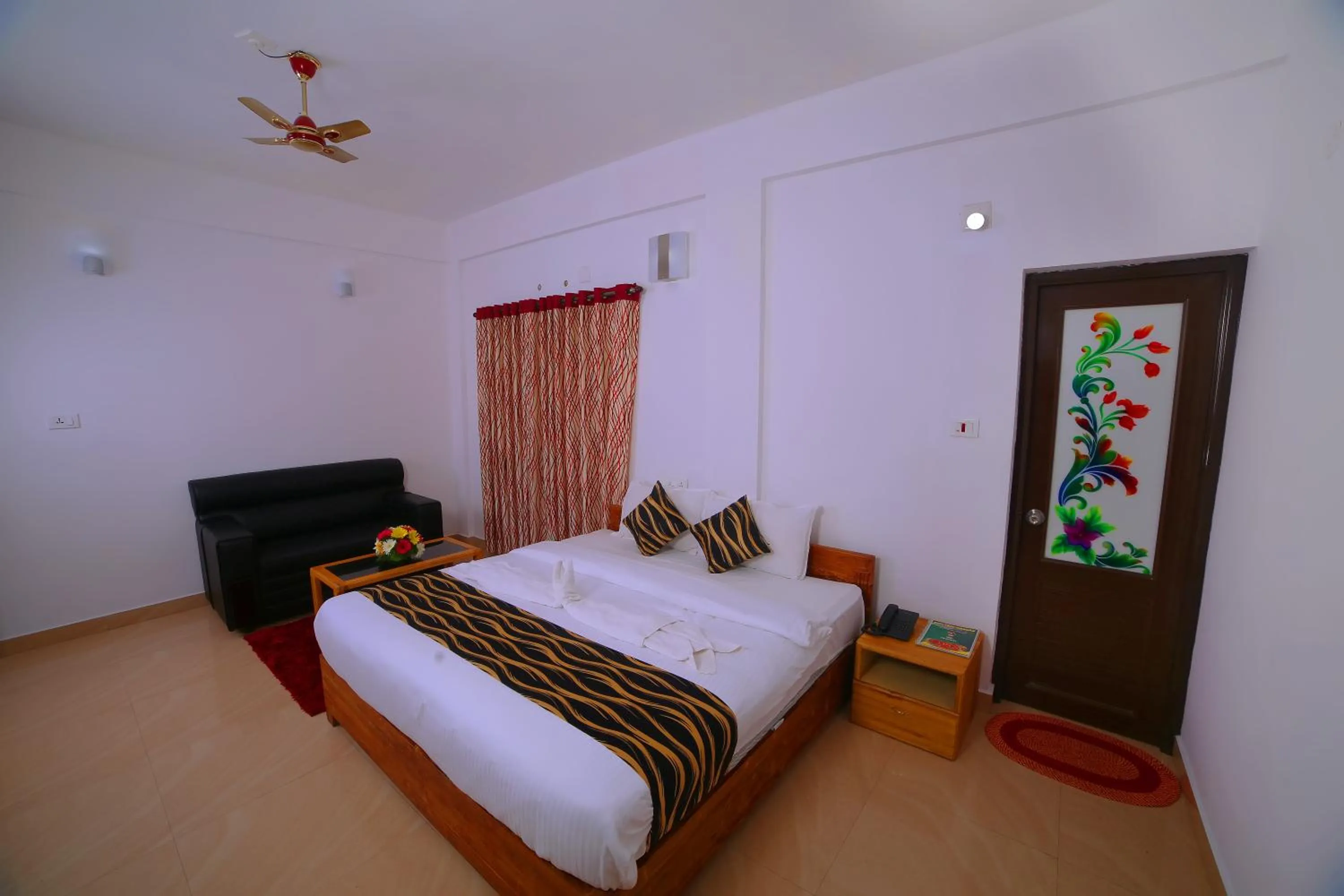 Bed in Pine Tree Munnar