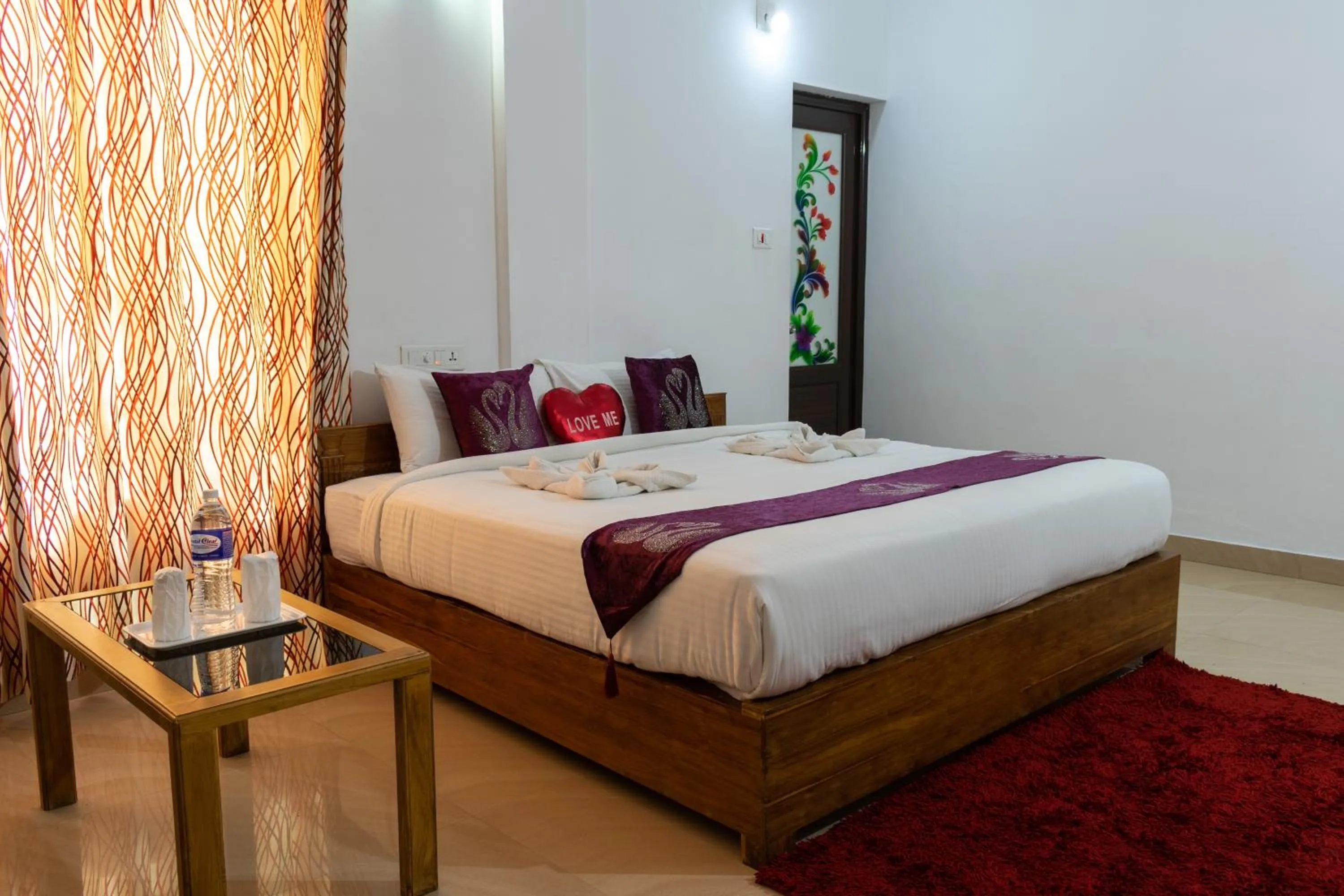 Bed in Pine Tree Munnar