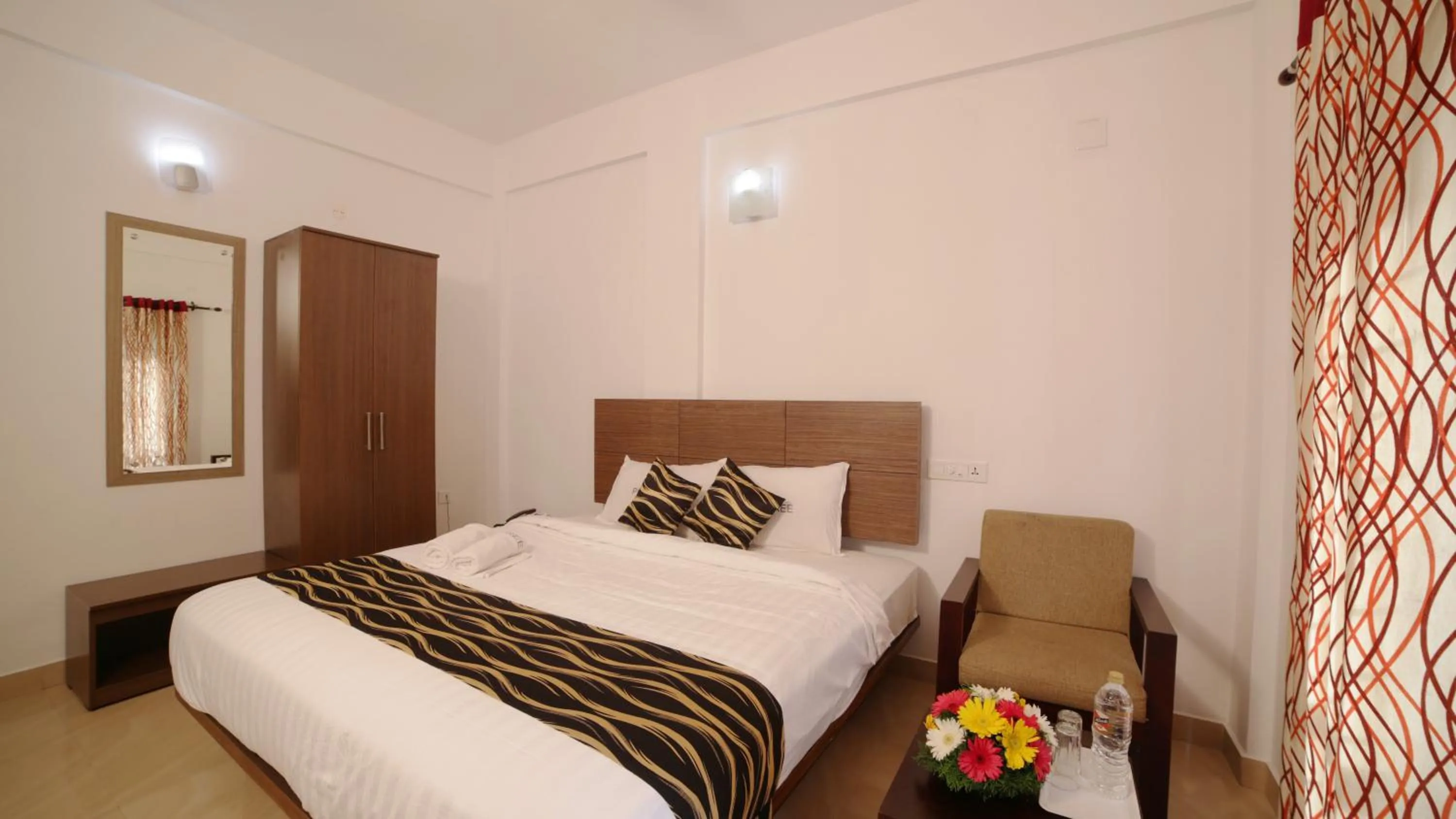 Bed in Pine Tree Munnar