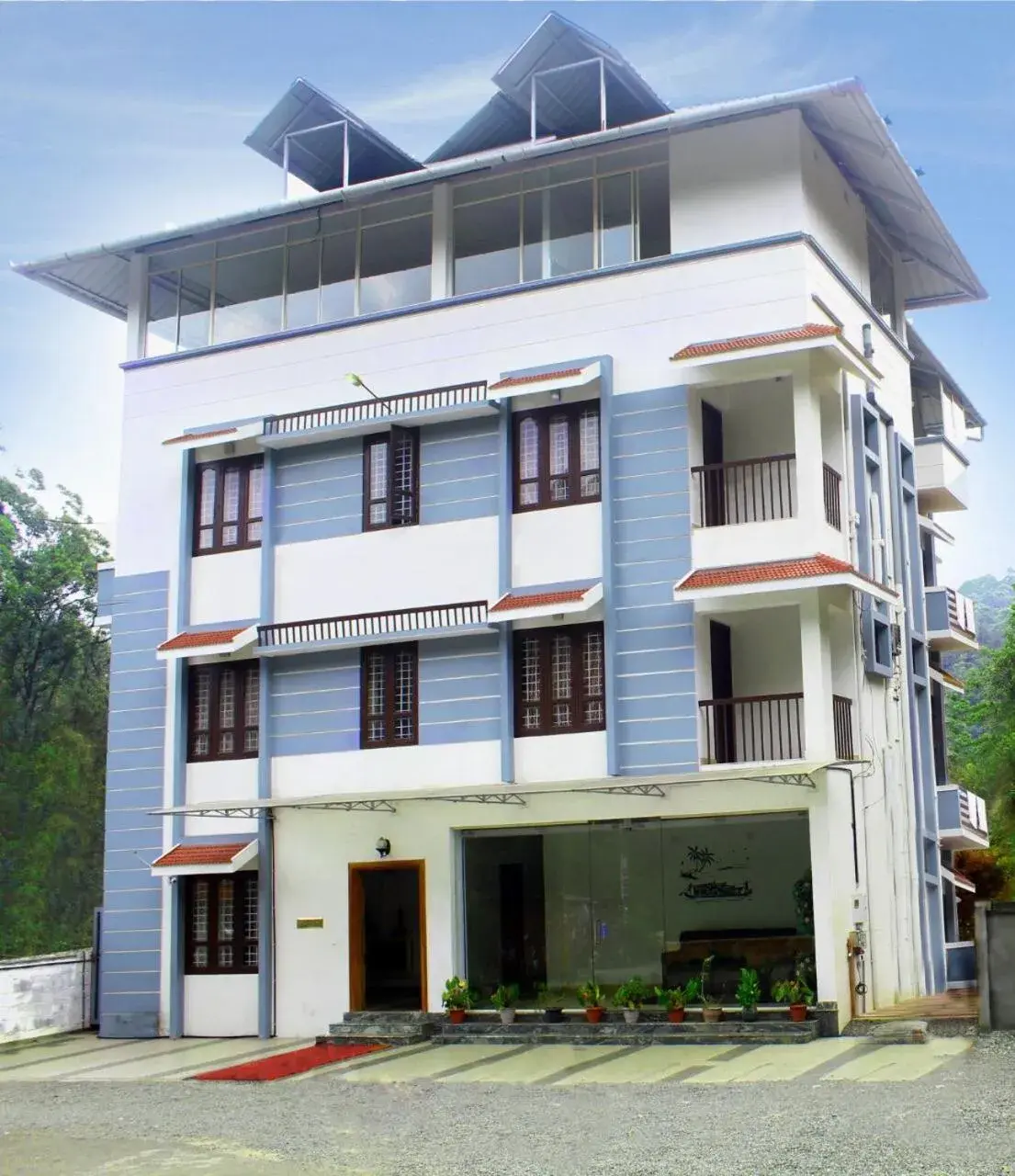 Property building in Pine Tree Munnar Property building in Pine Tree Munnar