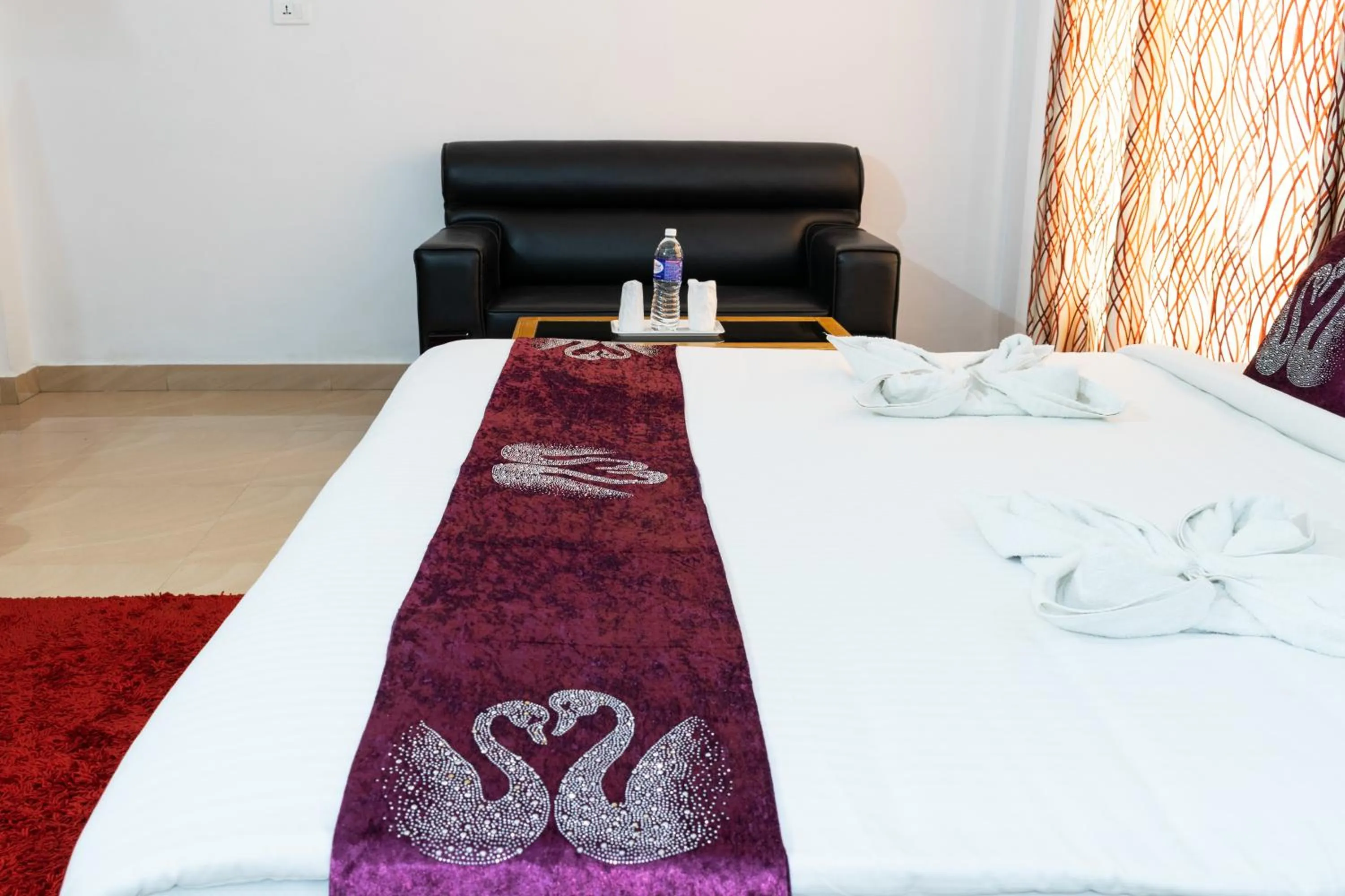 Bed in Pine Tree Munnar