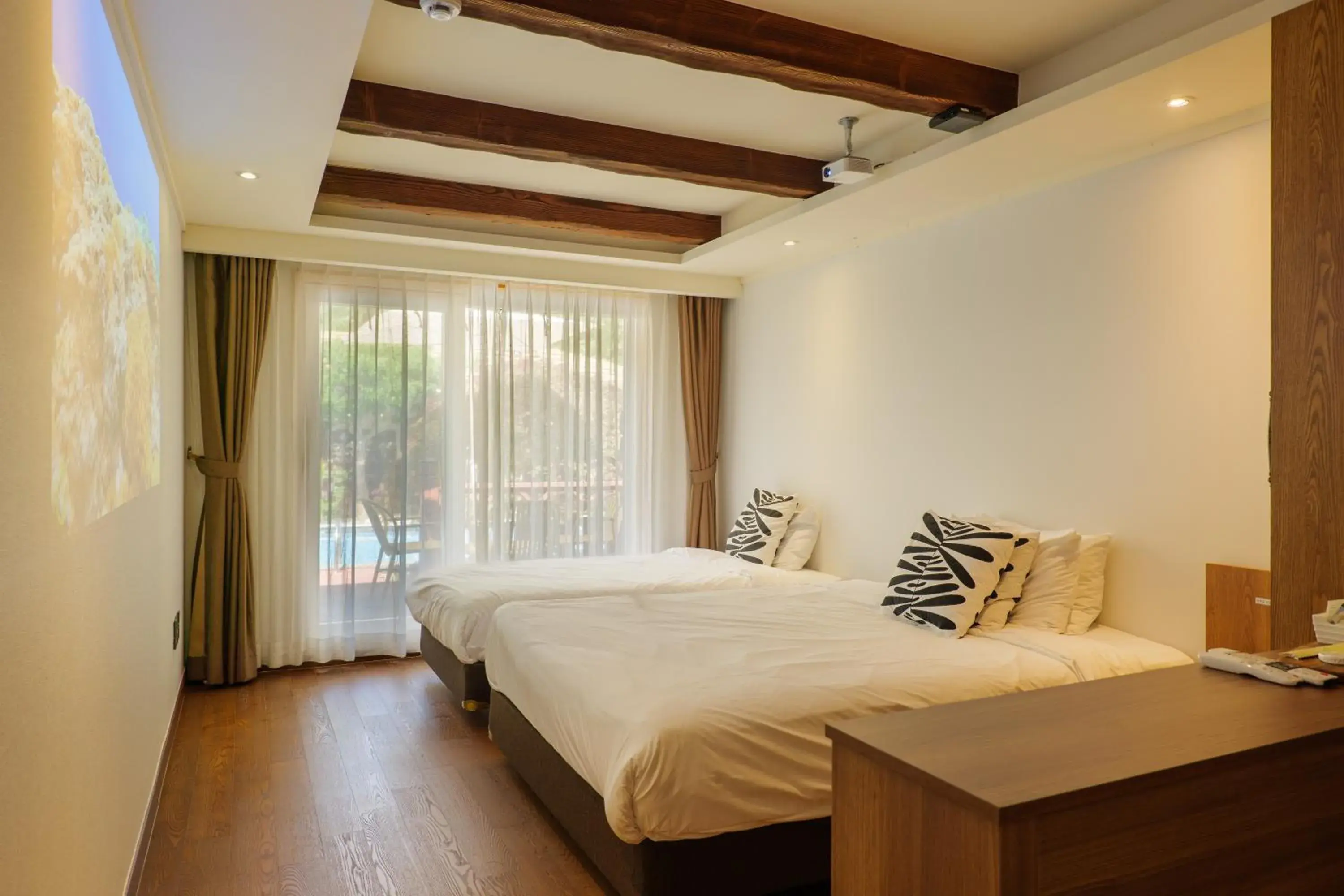 Bed in Tongyeong Hansan Marina Resort Bed in Tongyeong Hansan Marina Resort