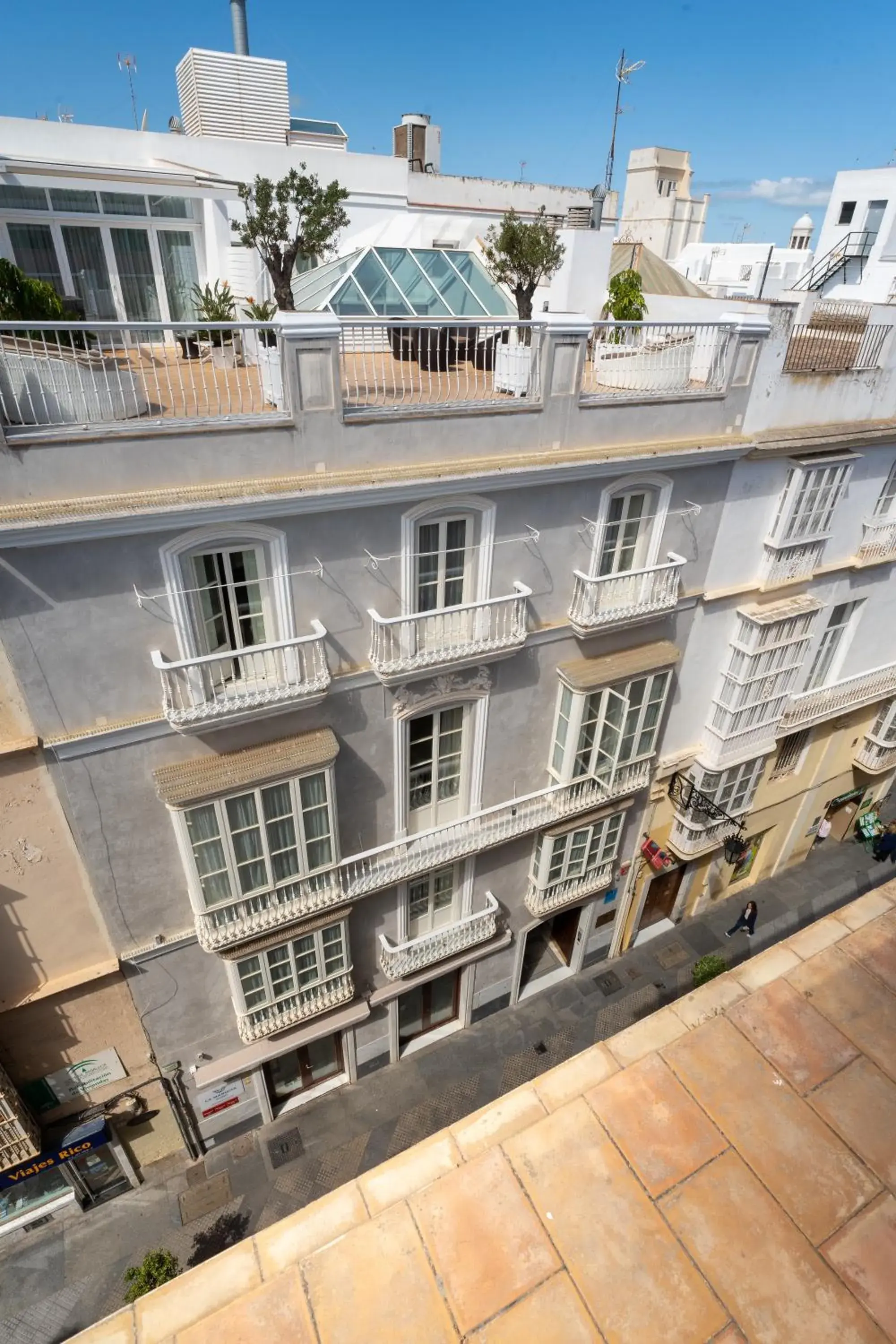 Property building in El Armador Casa Palacio by Luxury Suites Cádiz Property building in El Armador Casa Palacio by Luxury Suites Cádiz