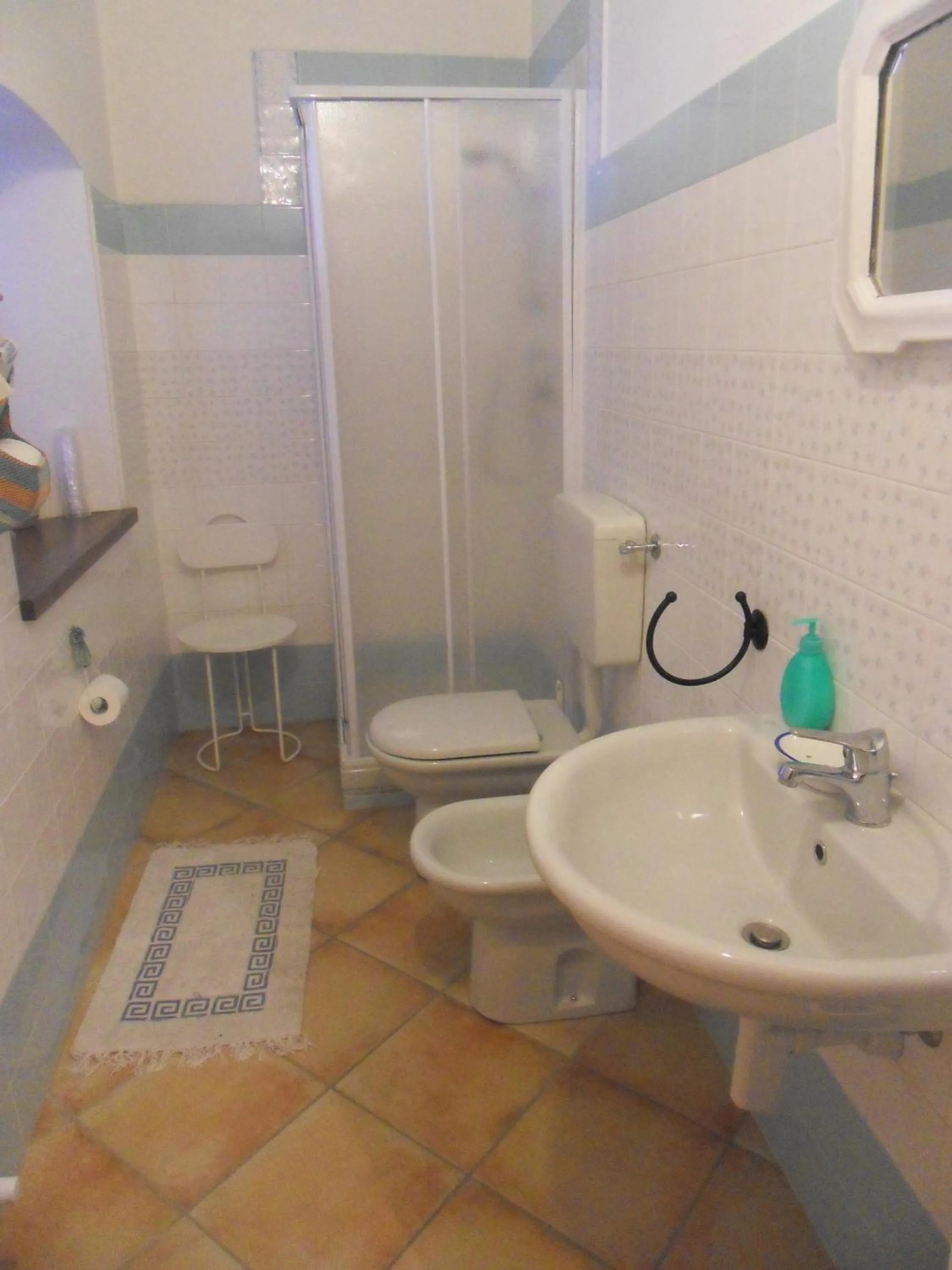 Shower in B&B Cascina Marie