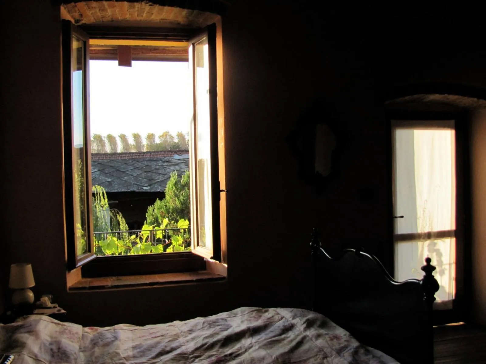 Garden view, Bed in B&B Cascina Marie