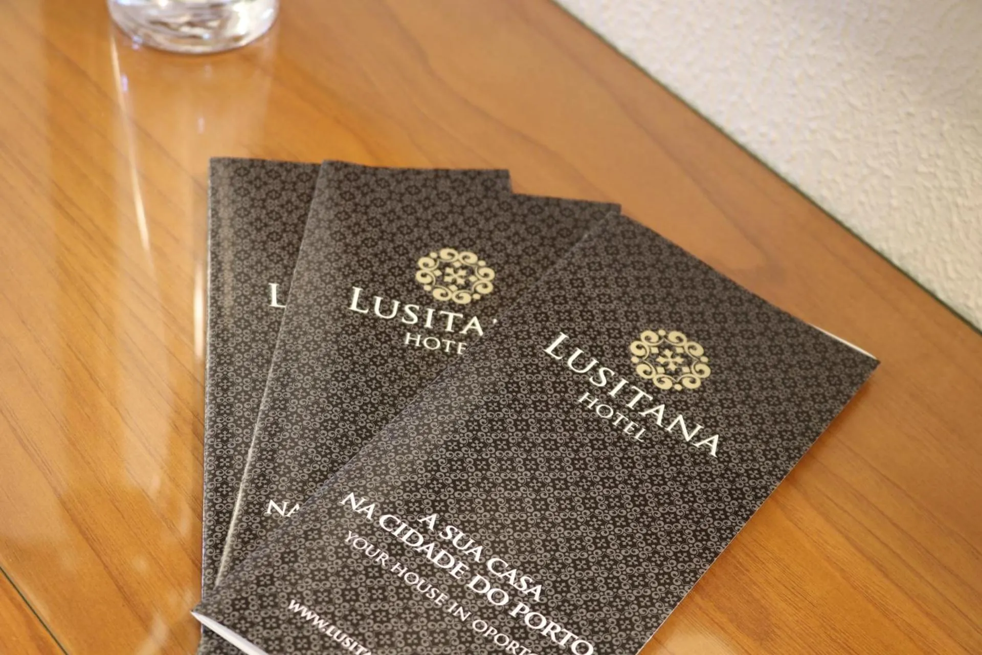 Property logo or sign in Lusitana Hotel