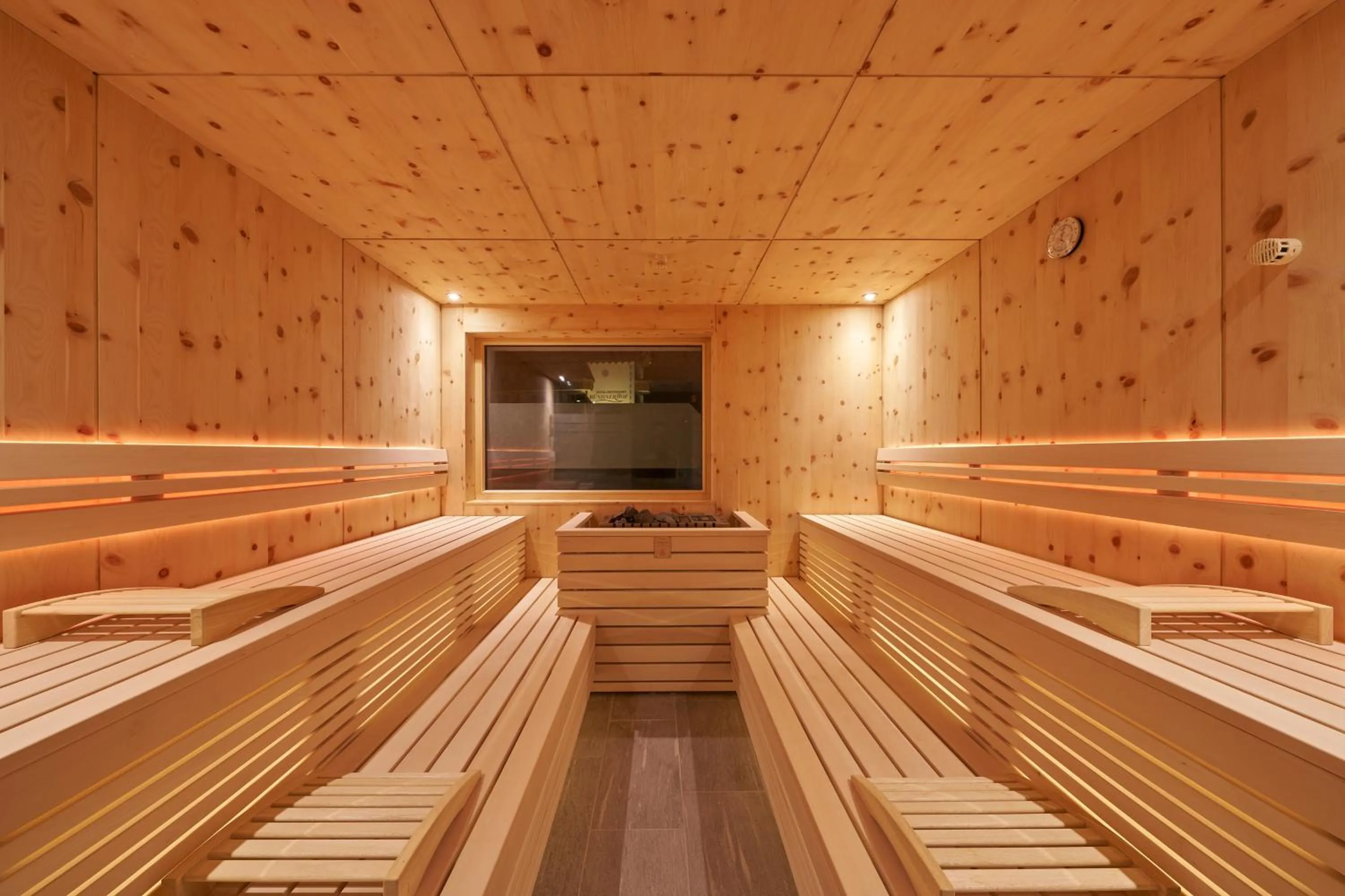 Sauna in Aparthotel Grischuna