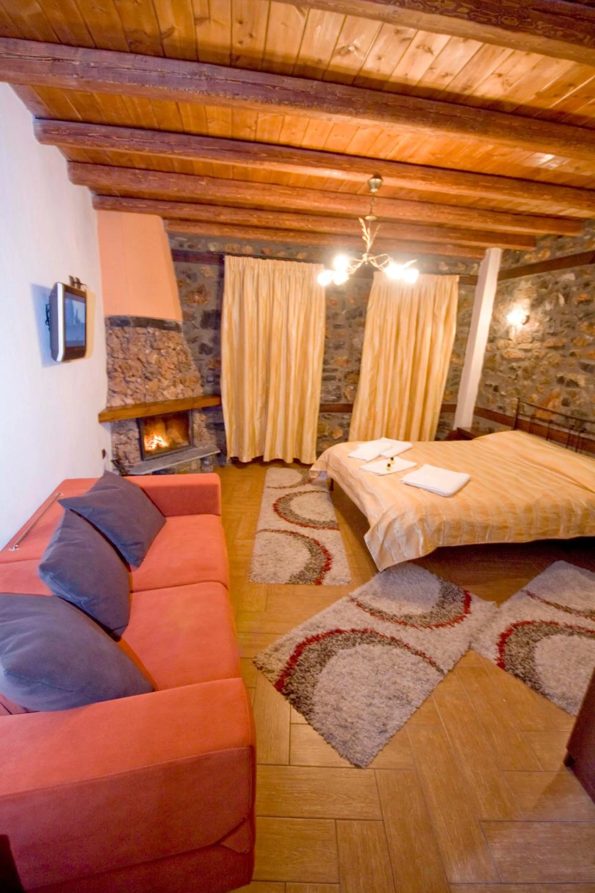 Bed in Guesthouse Toitos