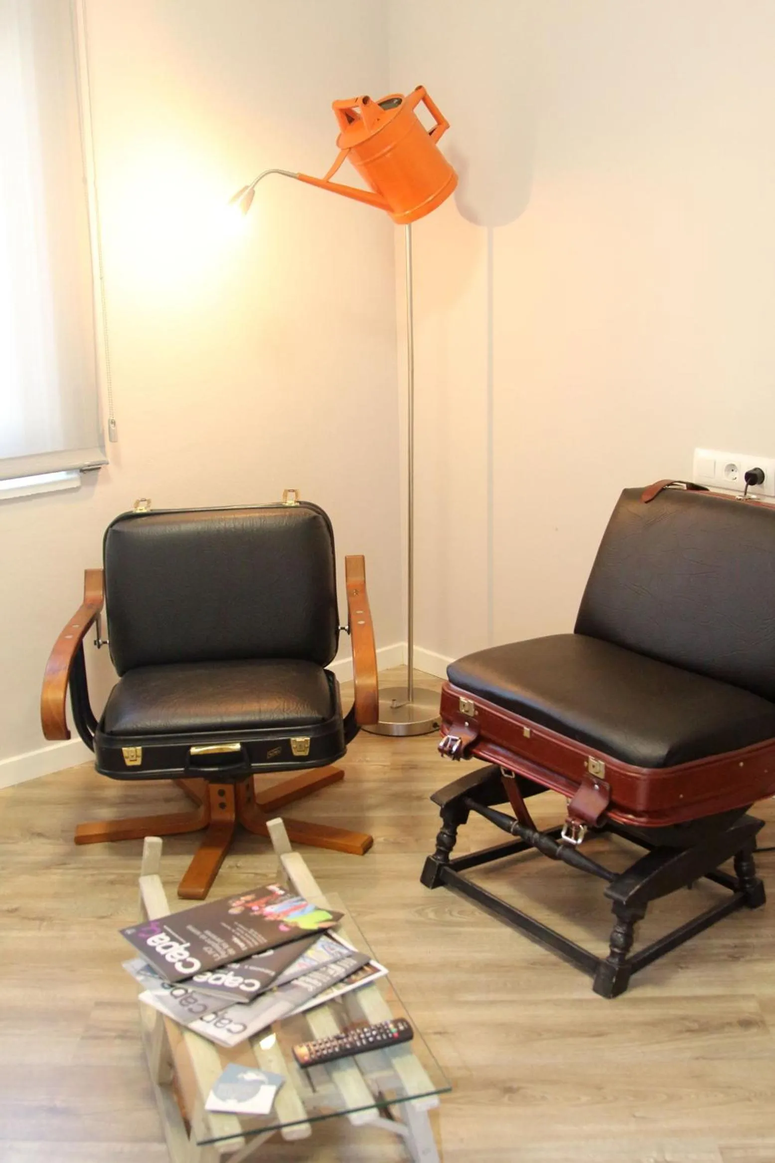 Seating area in Bressol B&B