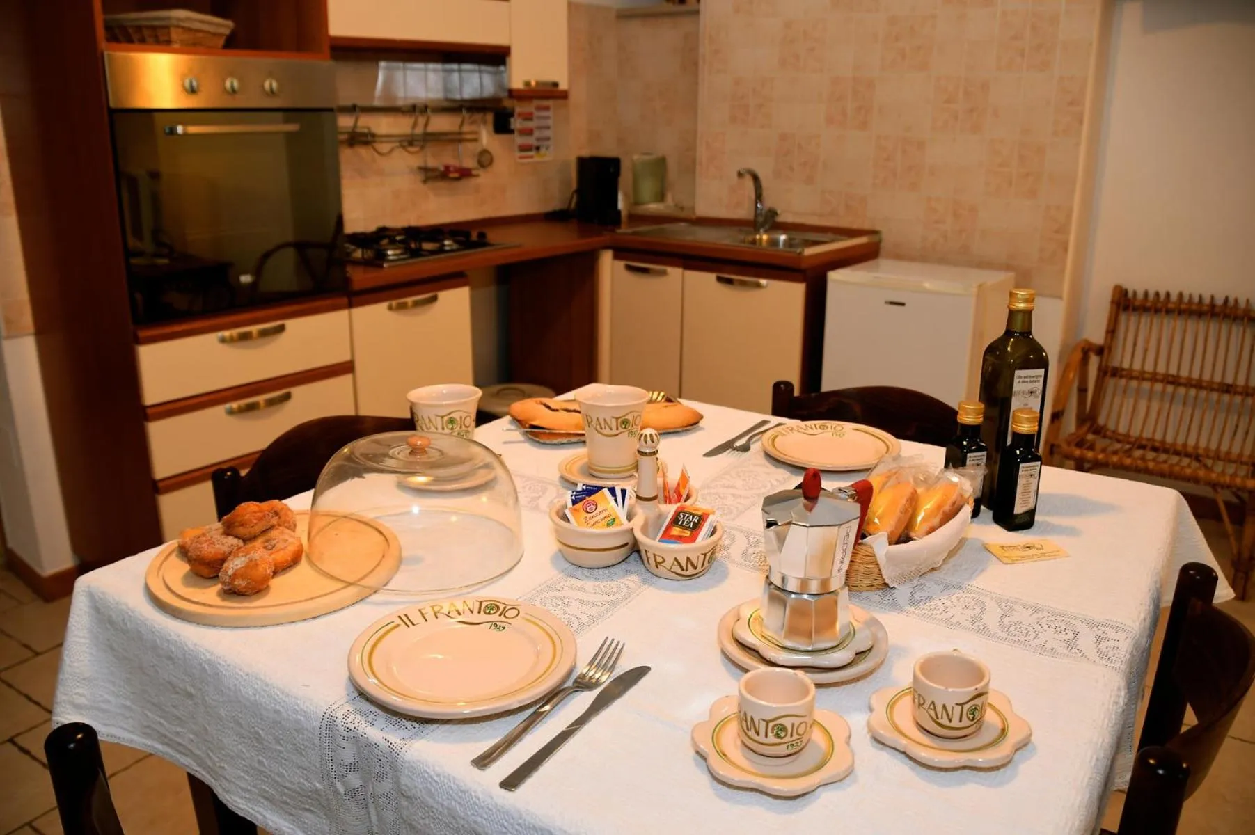 Dining area in Il Frantoio 1937