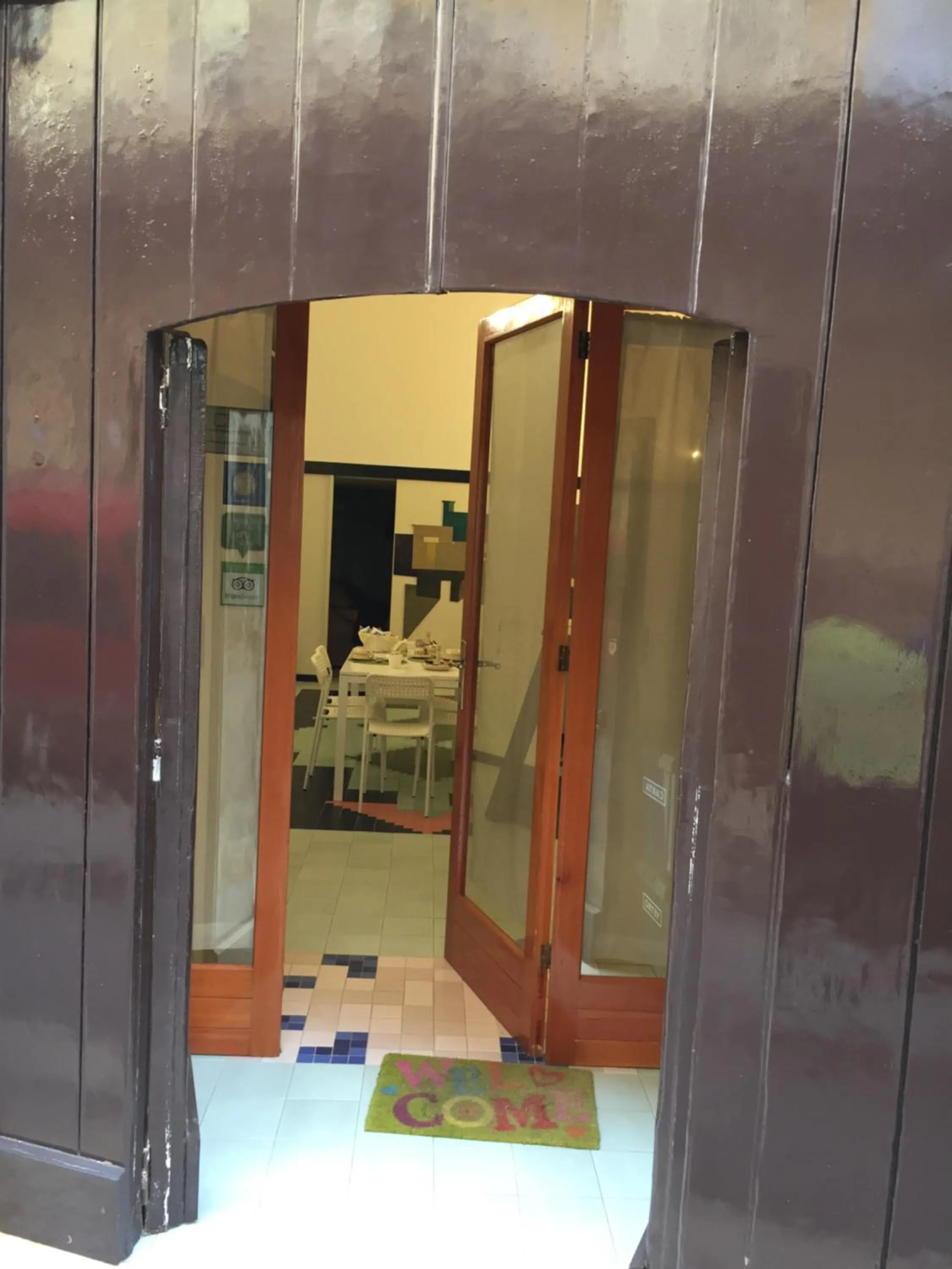 Facade/entrance in Il Frantoio 1937