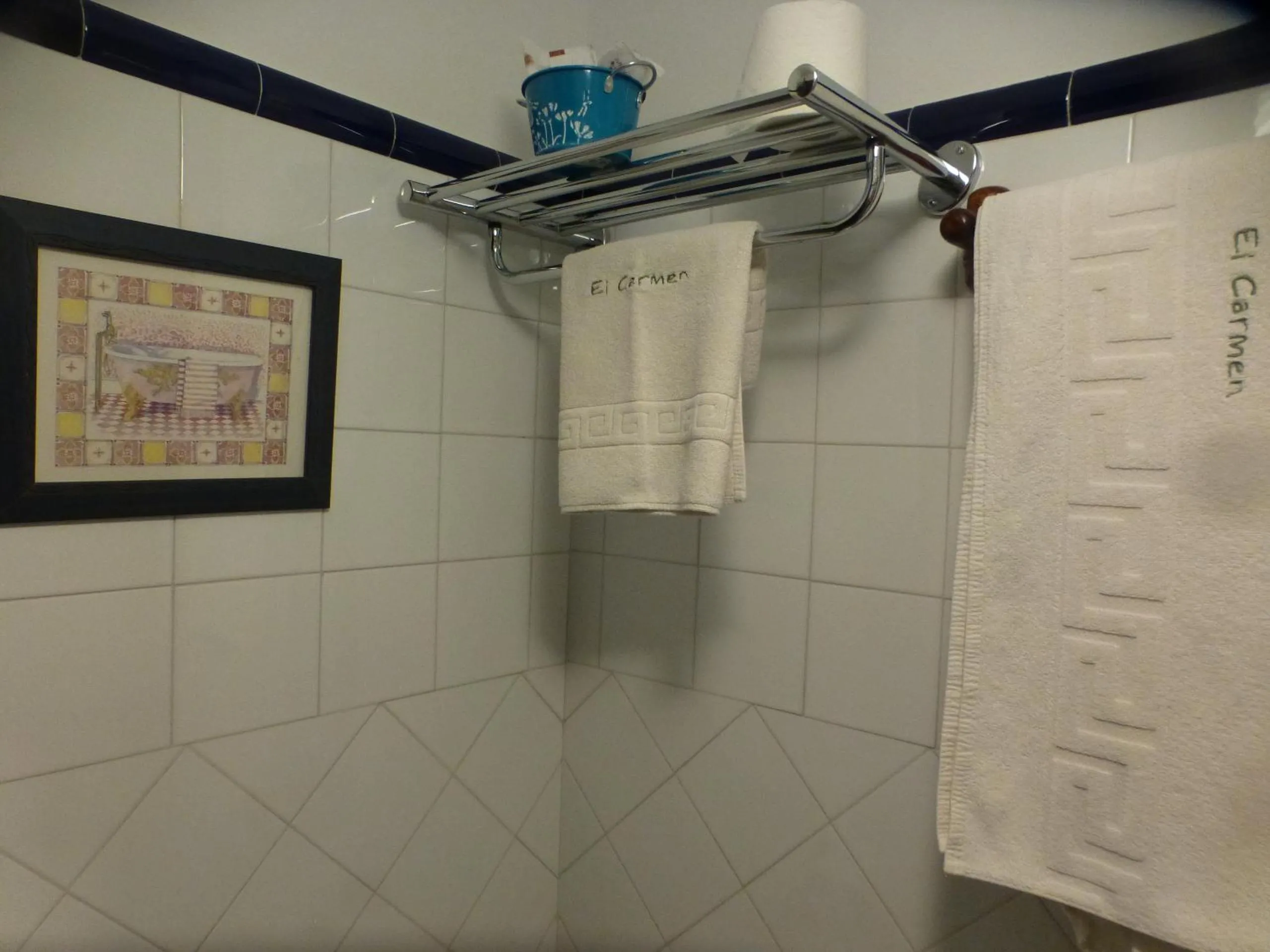 Bathroom in Hotel El Carmen