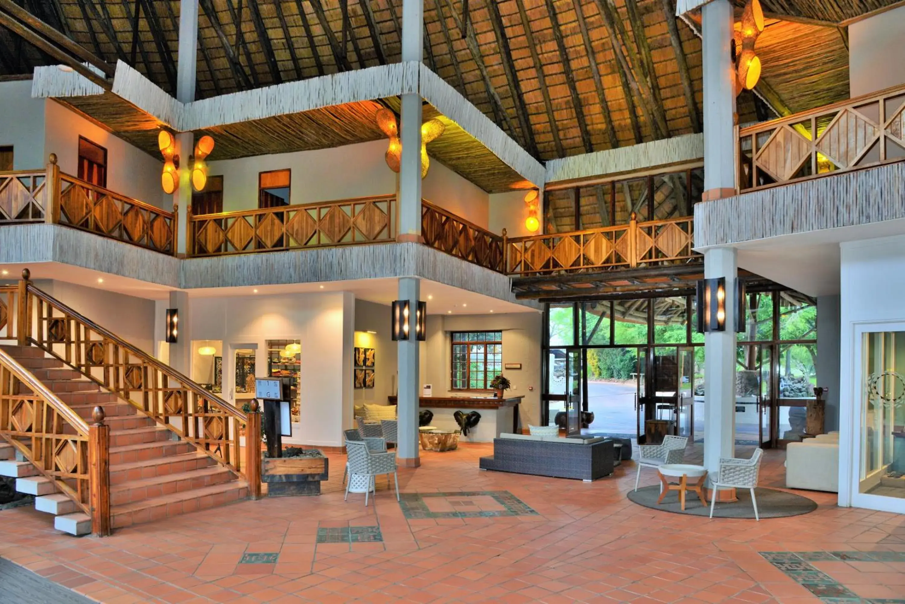 Lobby or reception in Cresta Mowana Safari Resort & Spa Lobby or reception in Cresta Mowana Safari Resort & Spa