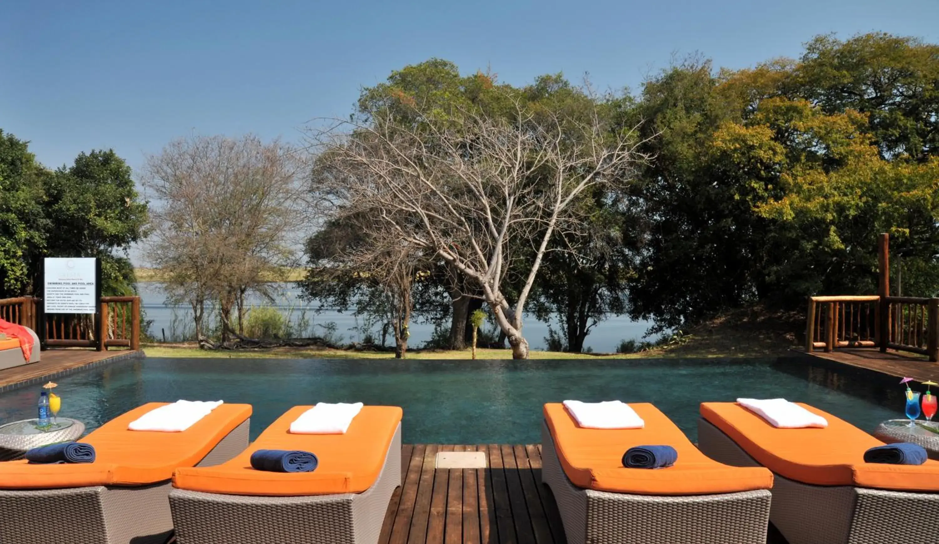 River view in Cresta Mowana Safari Resort & Spa River view in Cresta Mowana Safari Resort & Spa