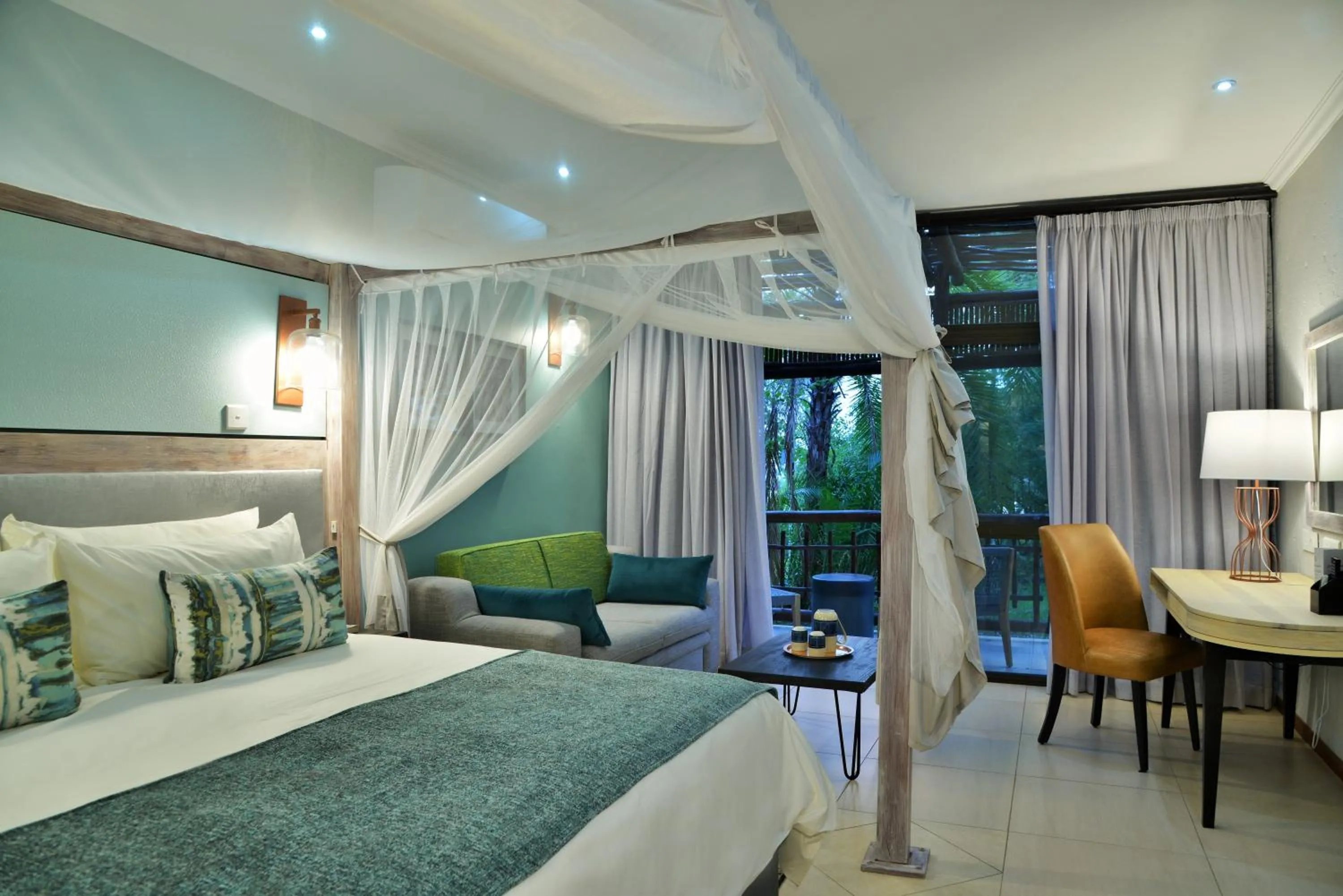 Bed in Cresta Mowana Safari Resort & Spa