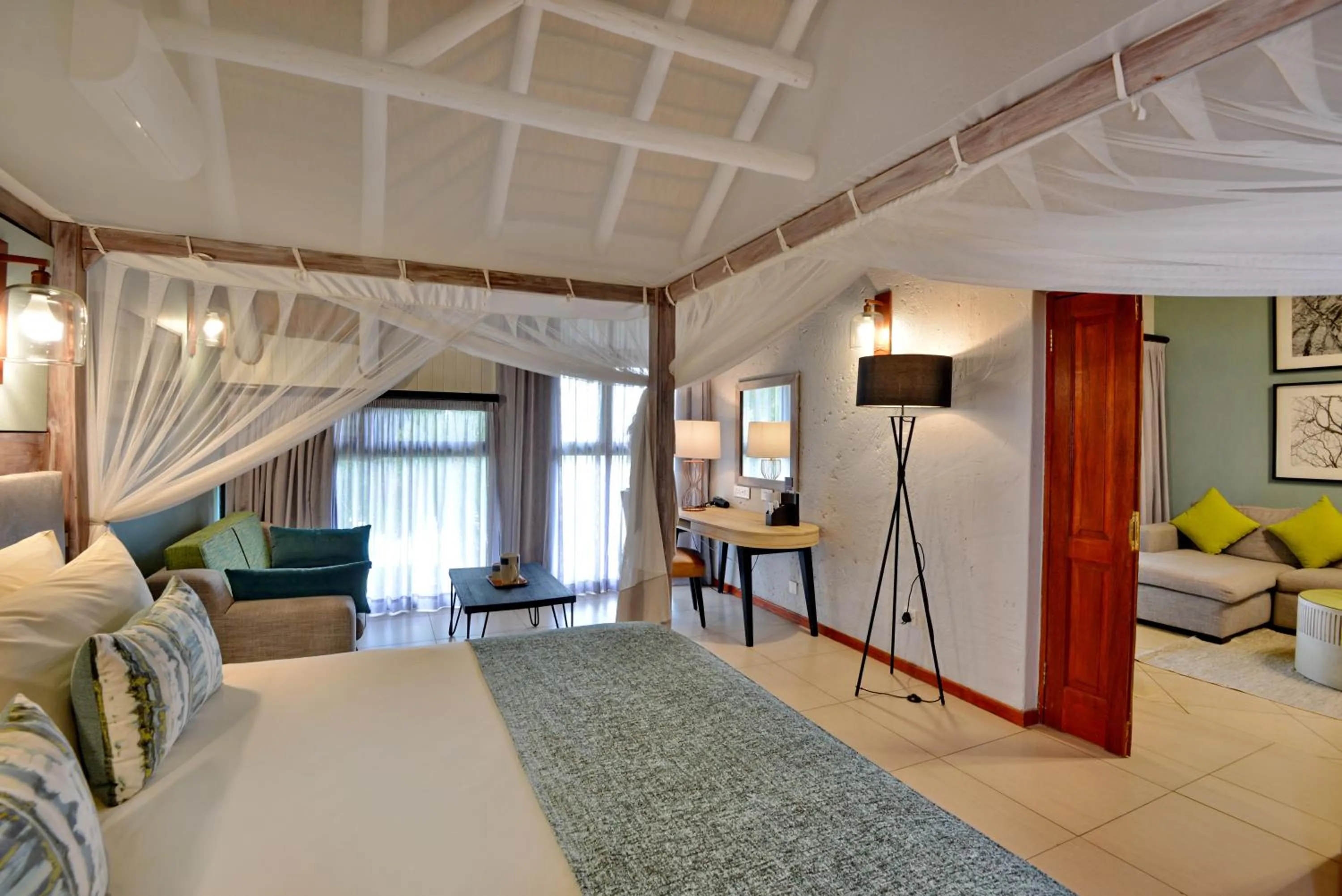 Bed in Cresta Mowana Safari Resort & Spa