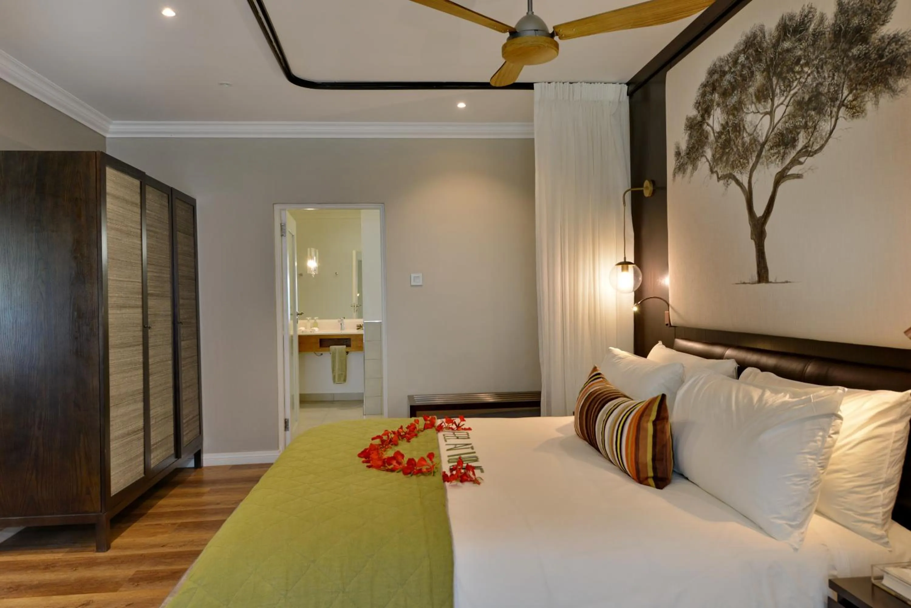 Bed in Cresta Mowana Safari Resort & Spa