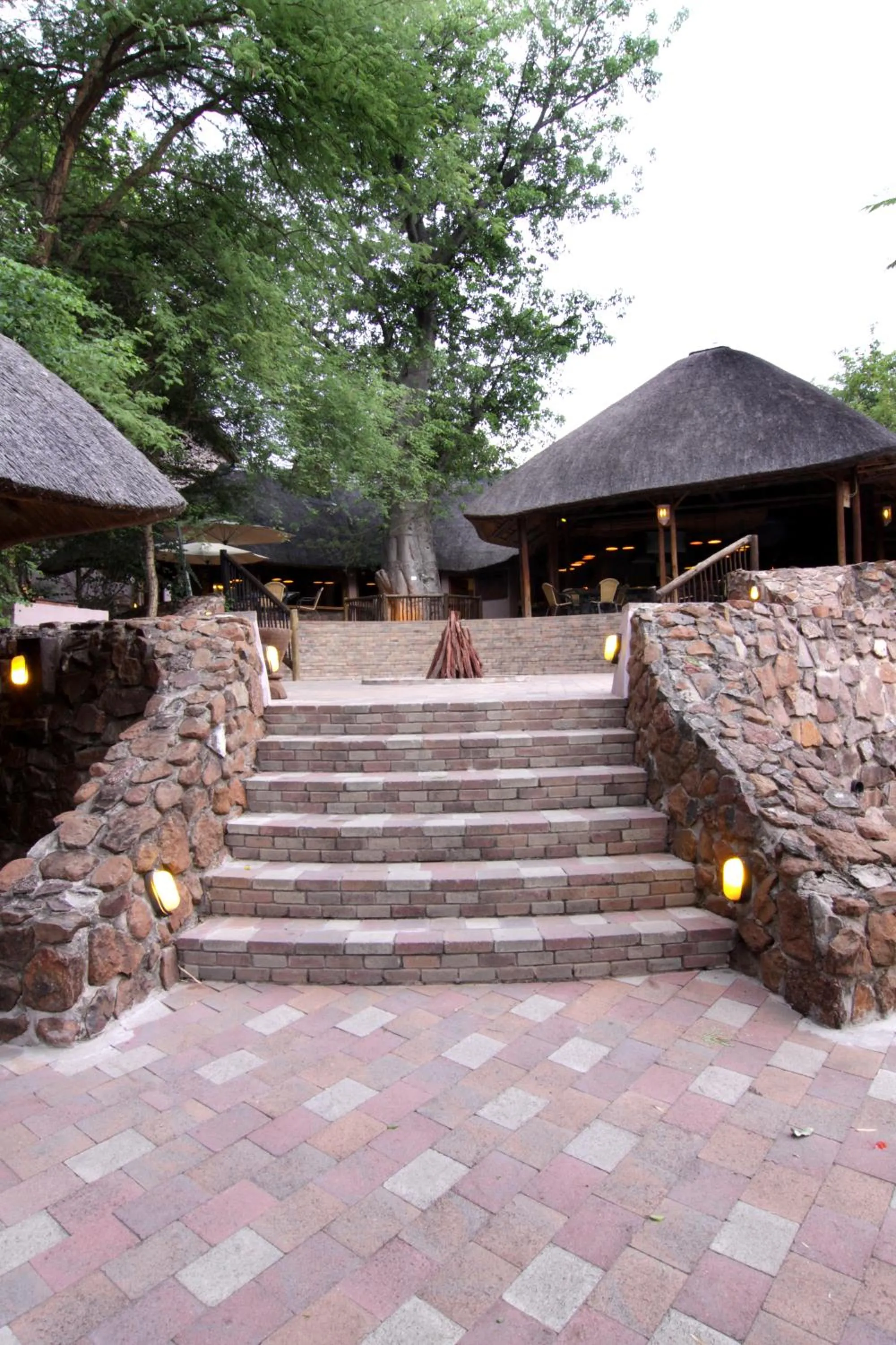 Patio in Cresta Mowana Safari Resort & Spa