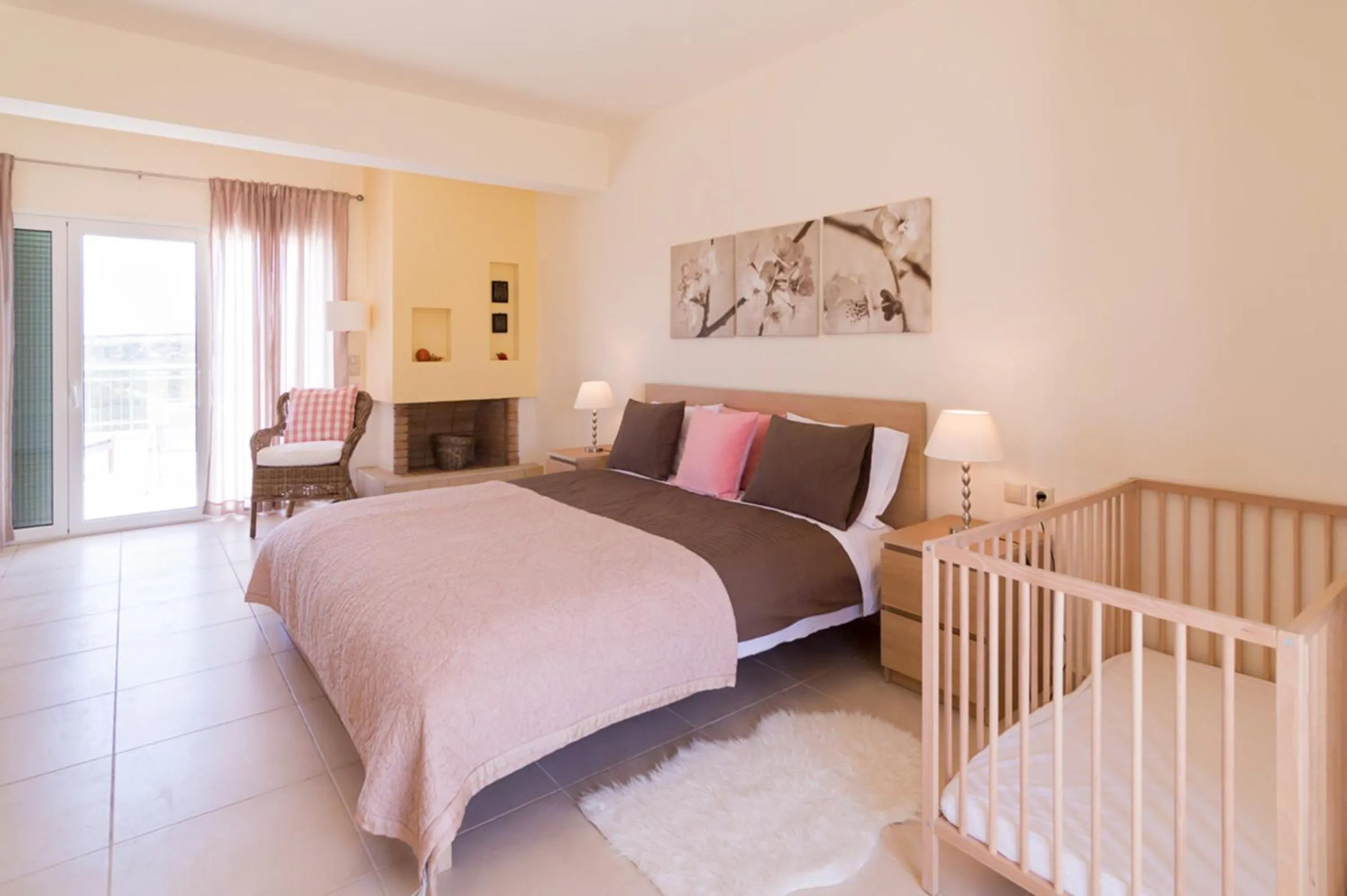 Bedroom, Bed in Athena Villas Olive Grove & Estate