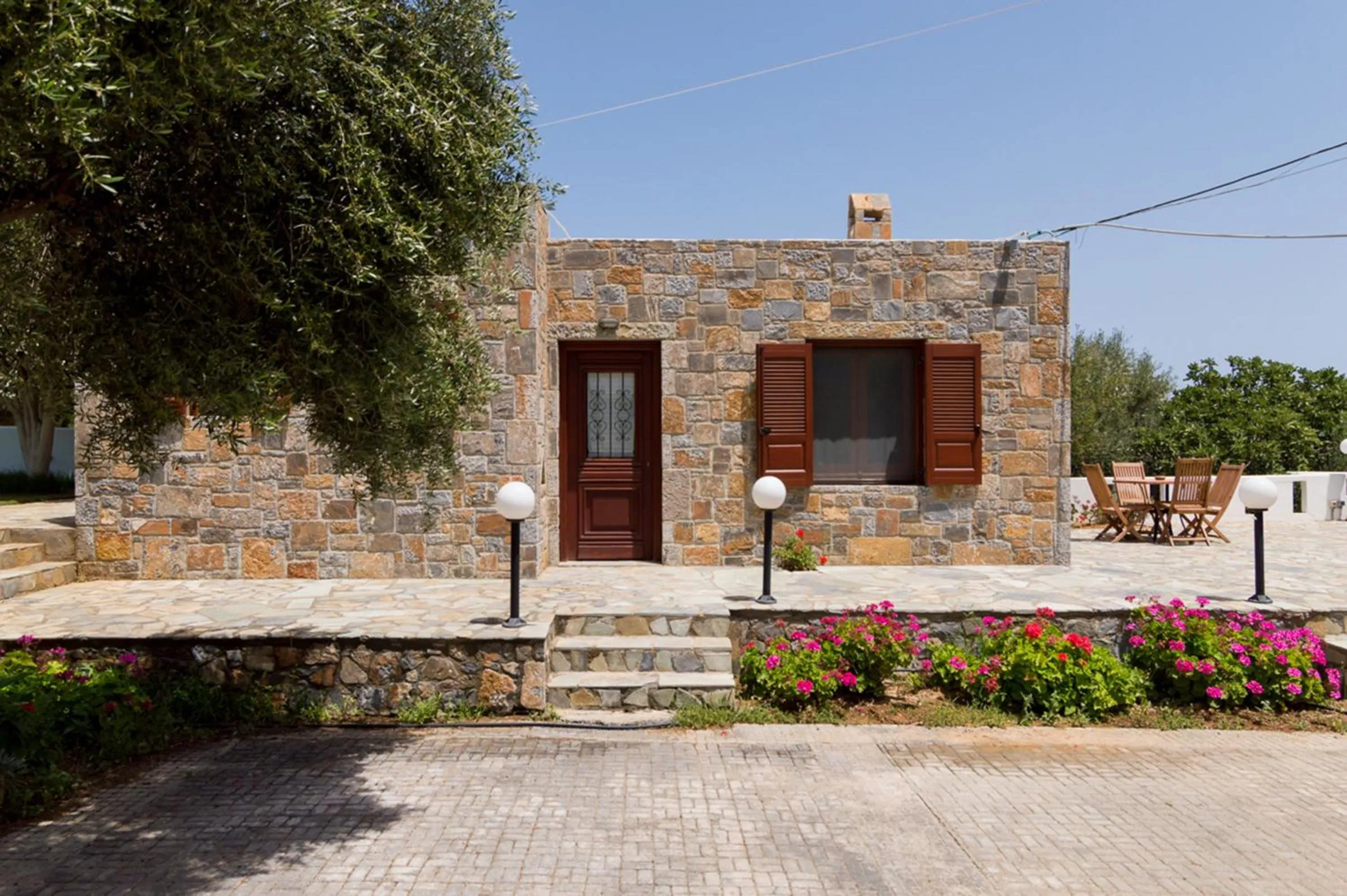 Facade/entrance in Athena Villas Olive Grove & Estate