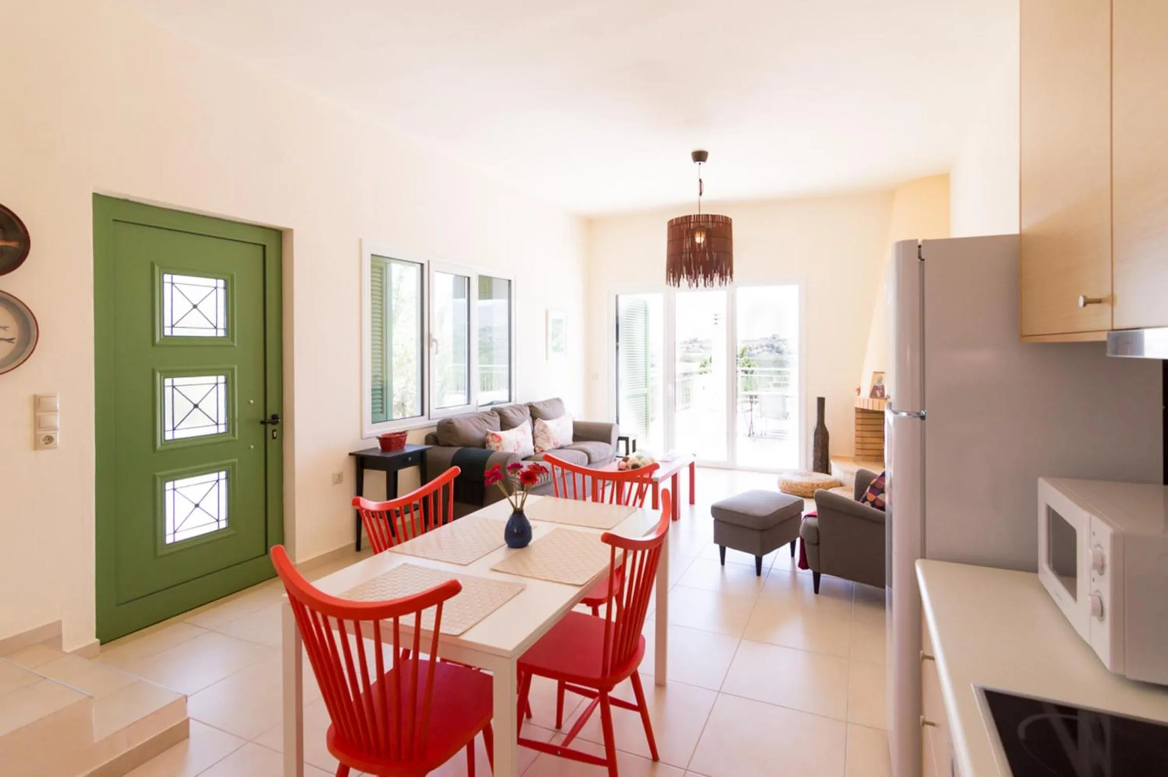 Kitchen or kitchenette in Athena Villas Olive Grove & Estate