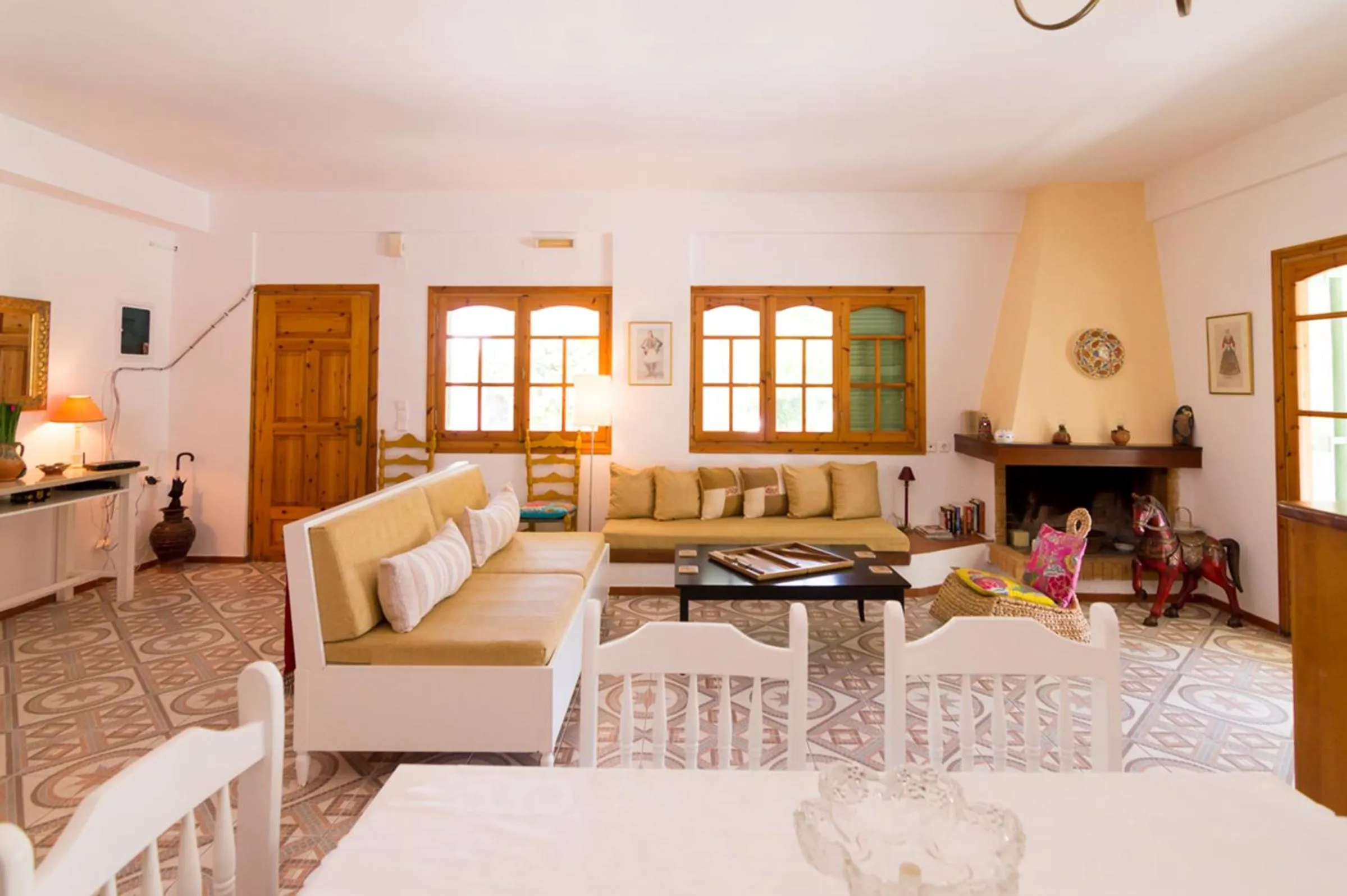 Living room in Athena Villas Olive Grove & Estate