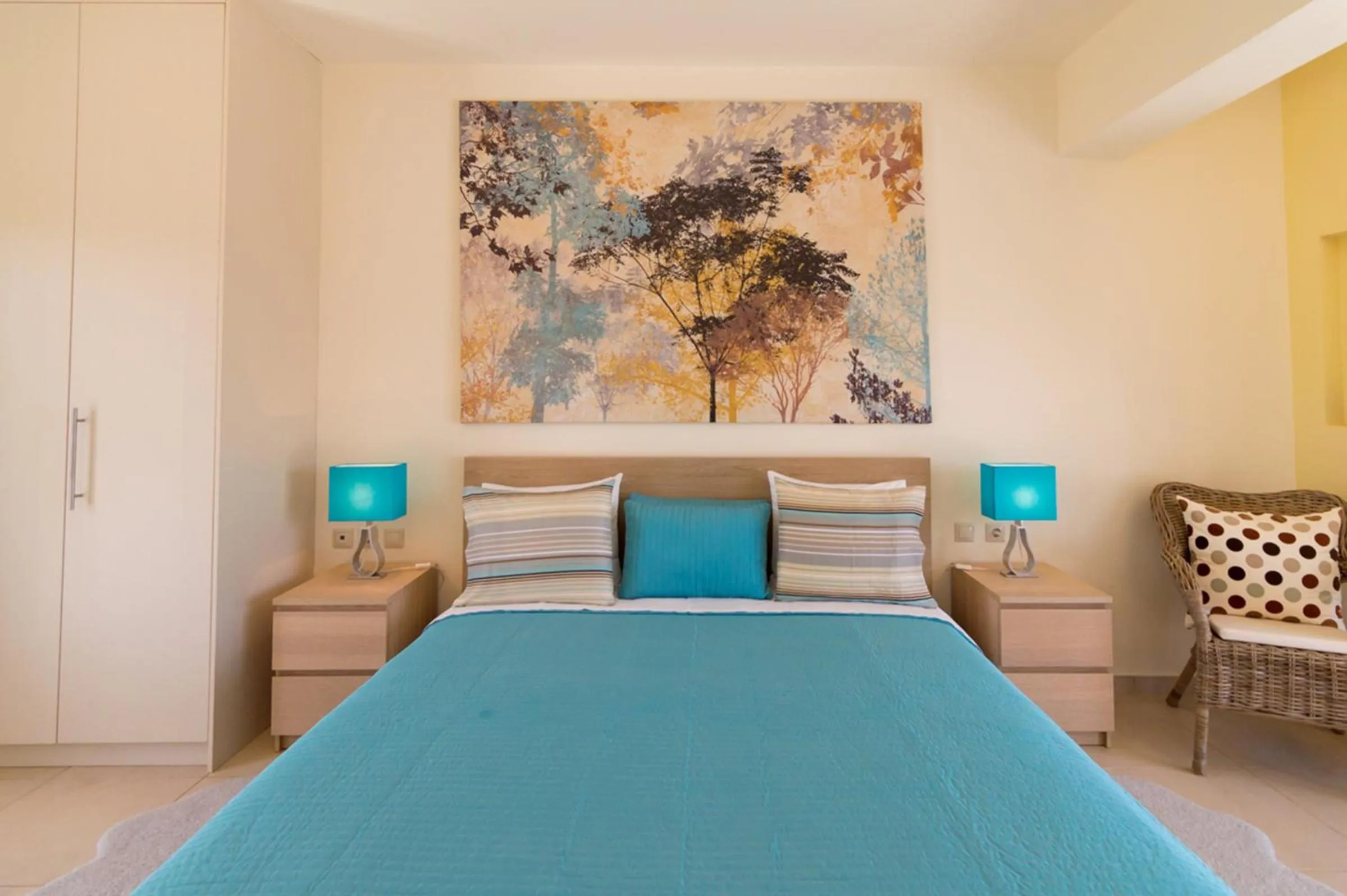 Bedroom, Bed in Athena Villas Olive Grove & Estate