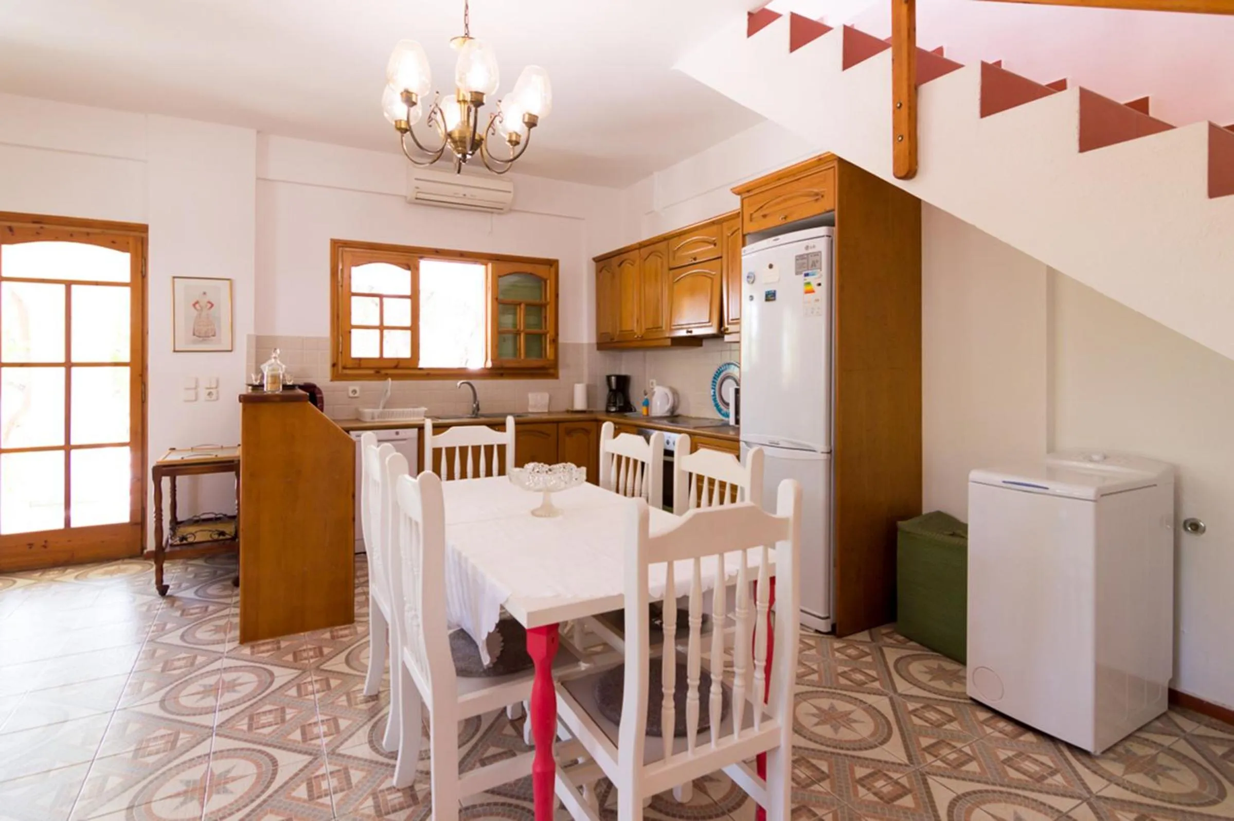 Kitchen or kitchenette in Athena Villas Olive Grove & Estate